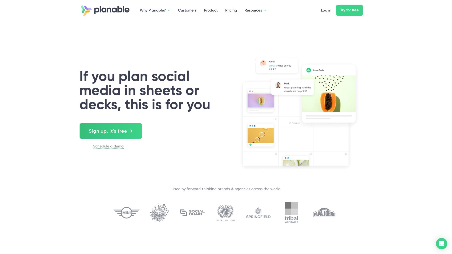 Planable screenshot