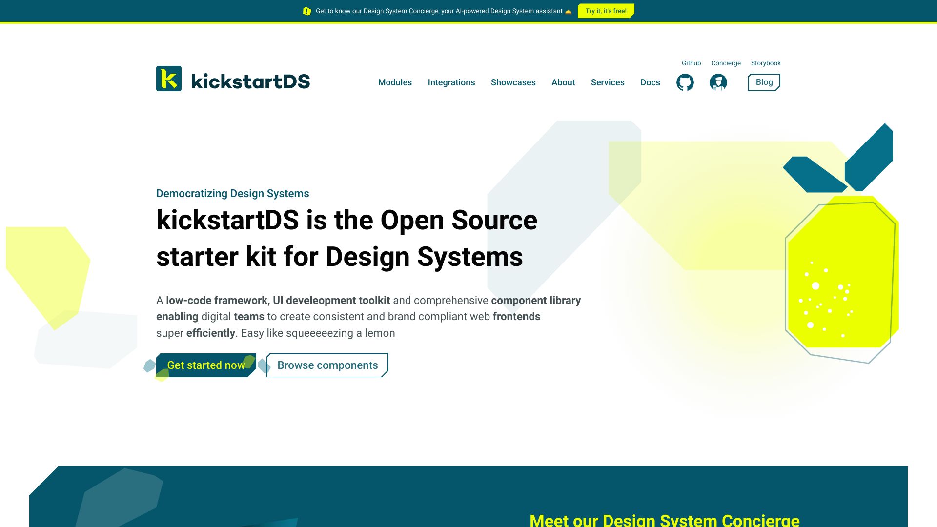 kickstartDS screenshot