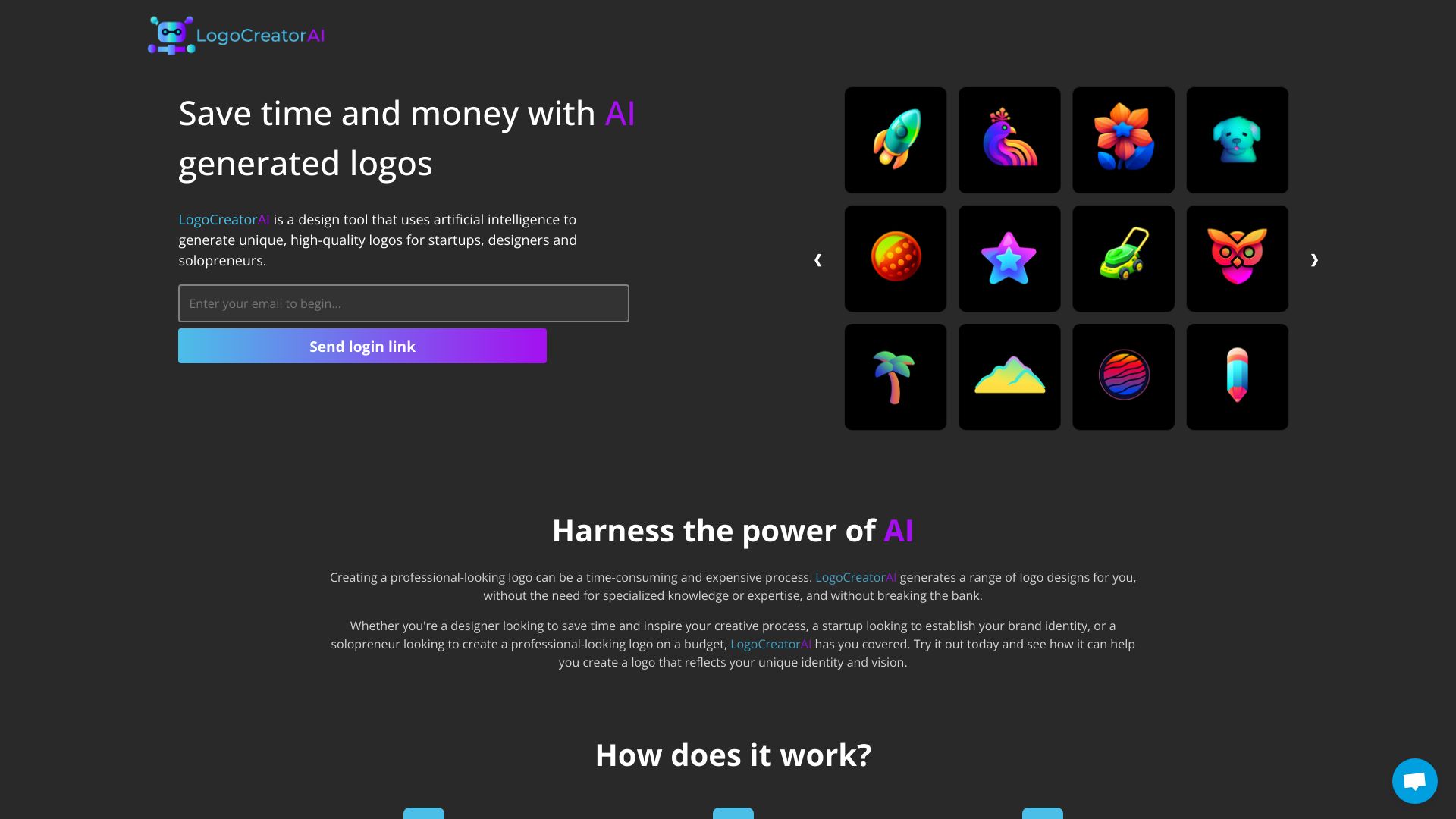 LogoCreatorAI screenshot