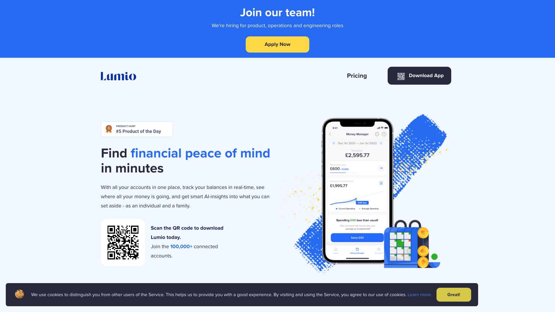 Lumio screenshot