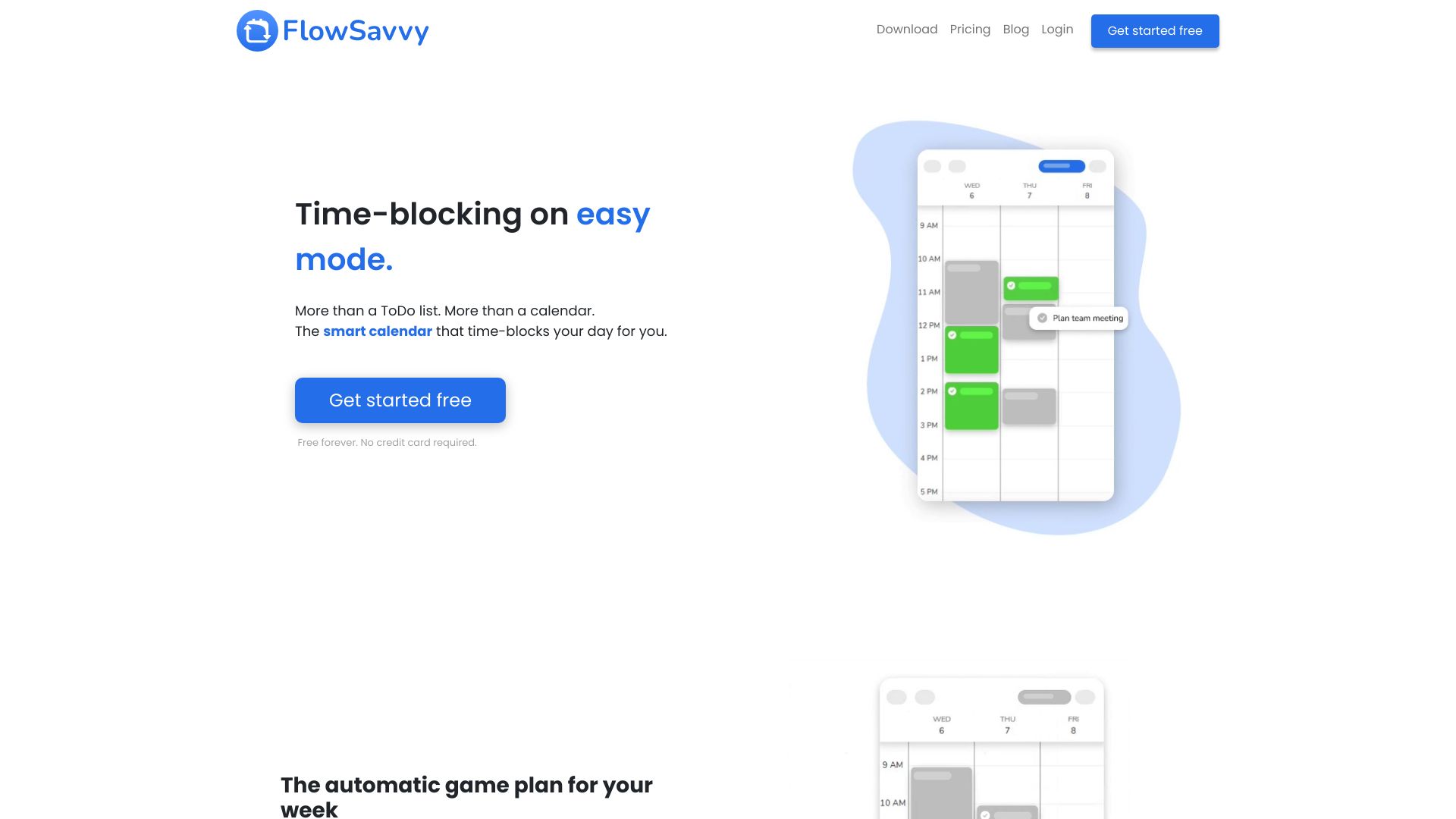FlowSavvy screenshot