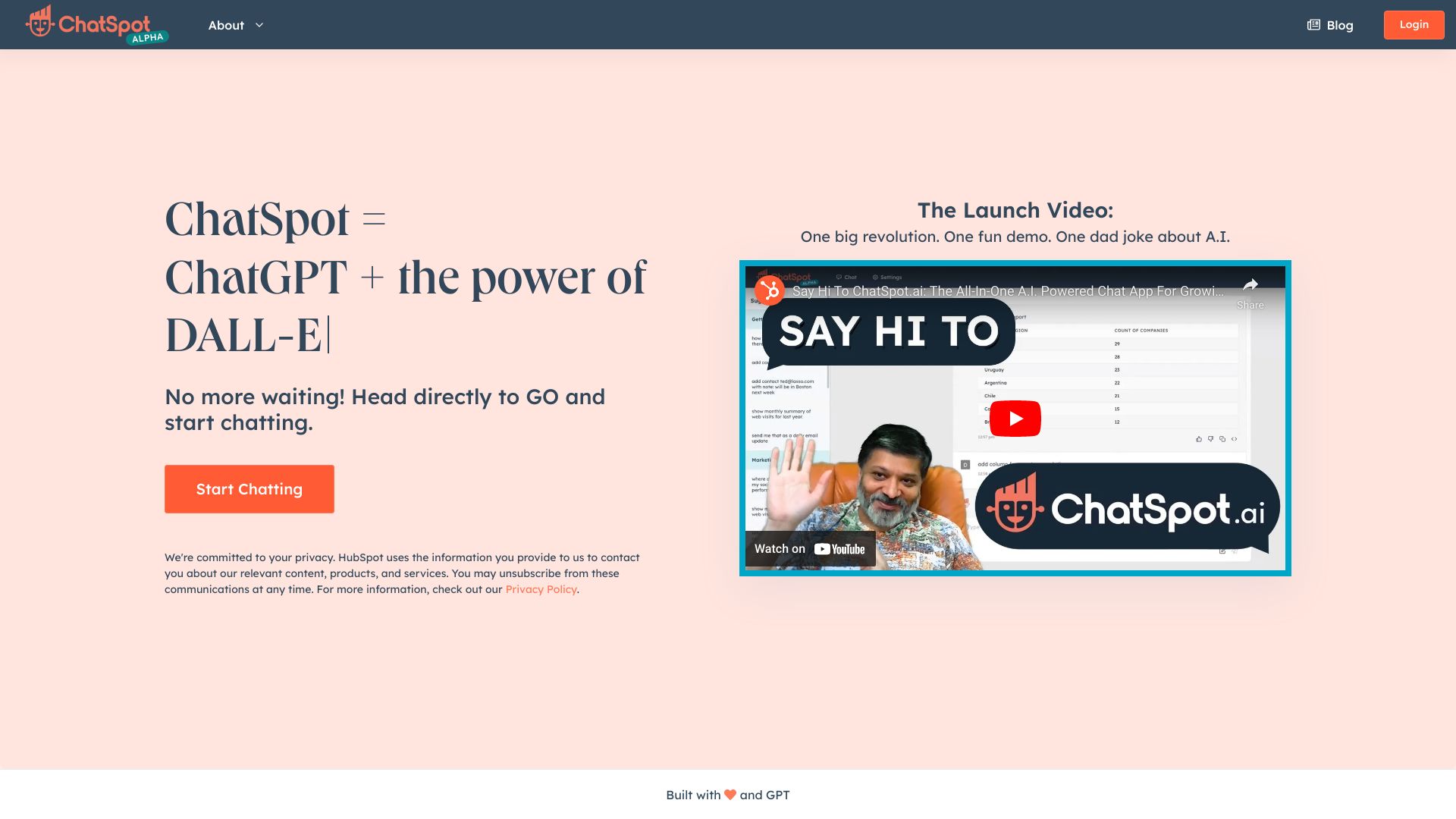 HubSpot screenshot