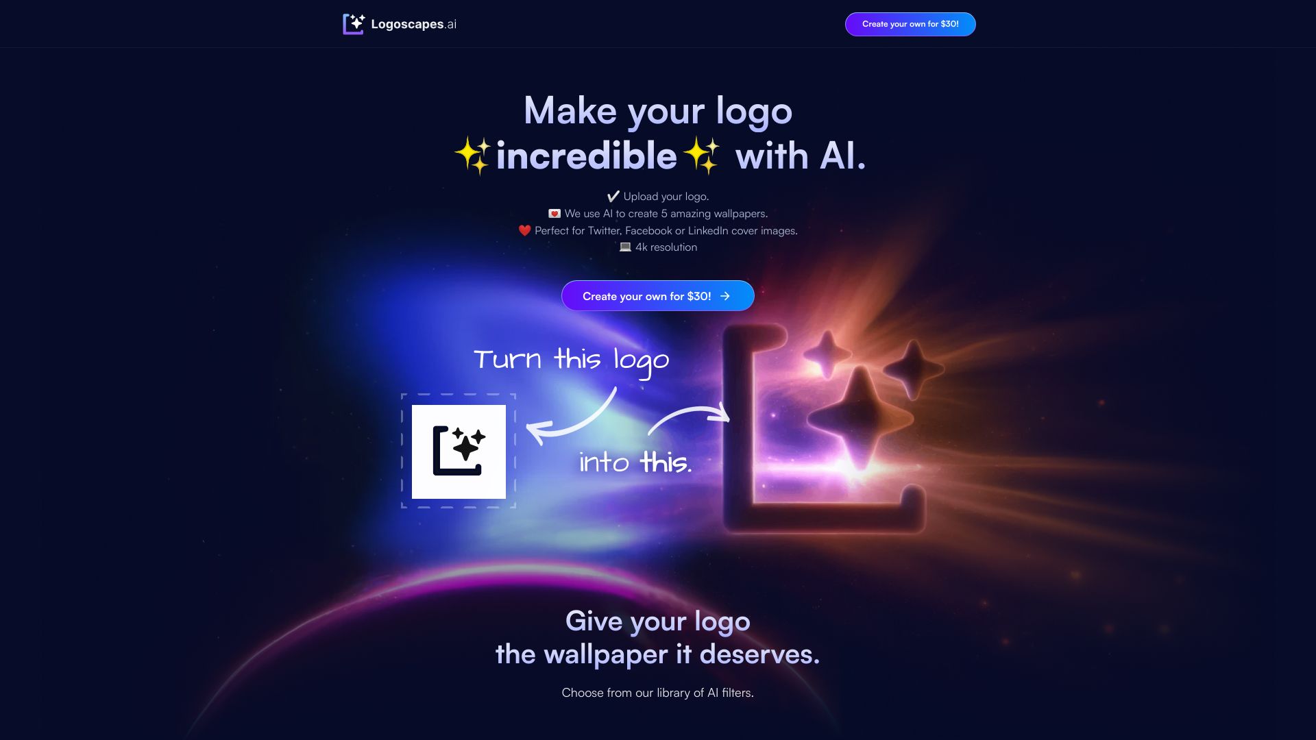 Logoscapes screenshot
