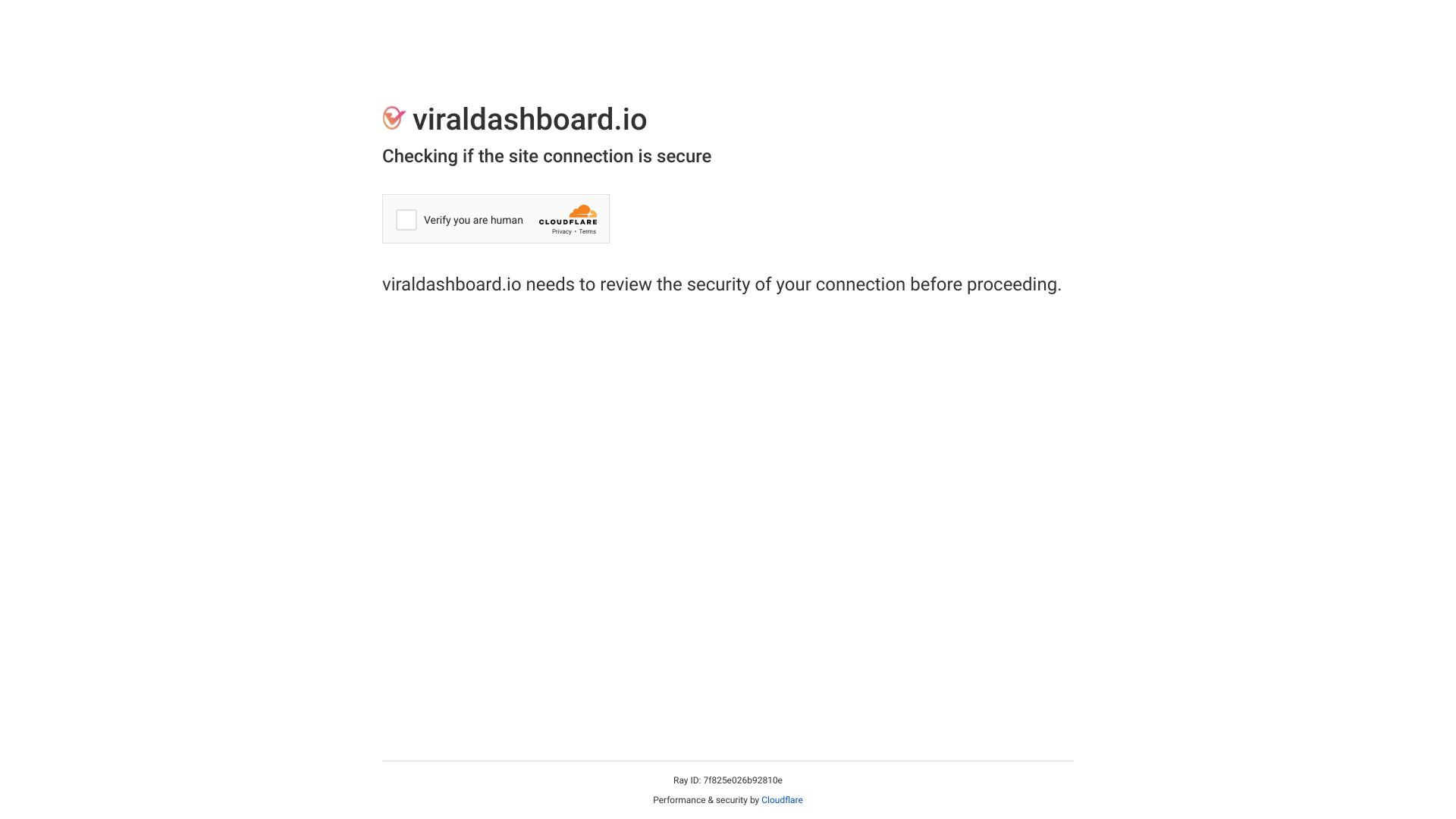 ViralDashboard screenshot