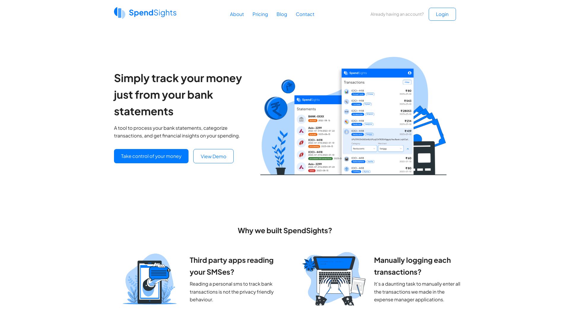 SpendSights screenshot