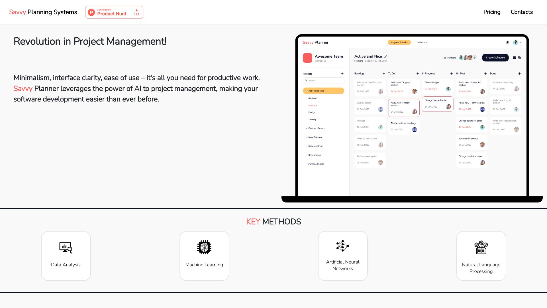 Savvy Planner screenshot