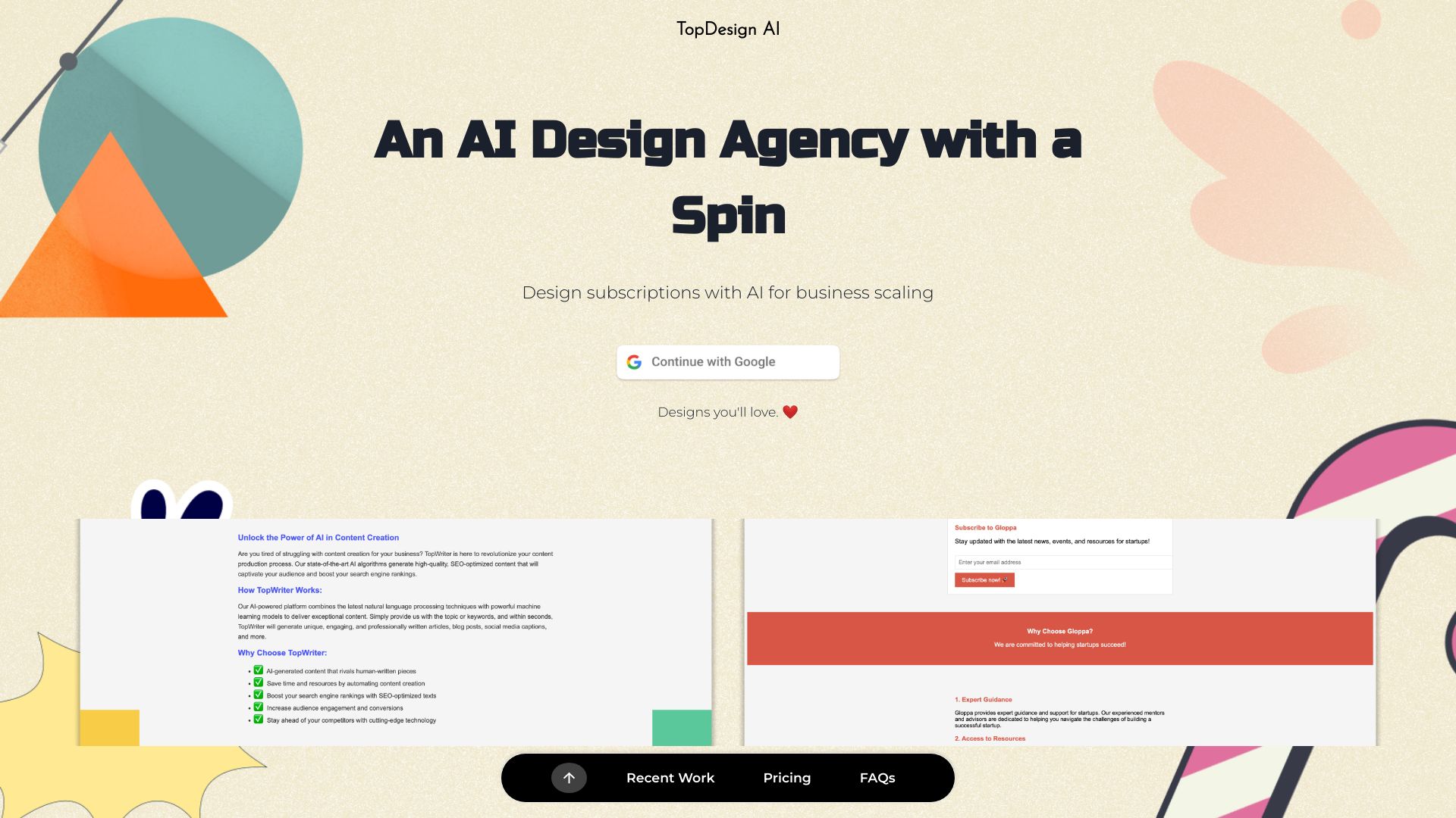 TopDesign AI screenshot