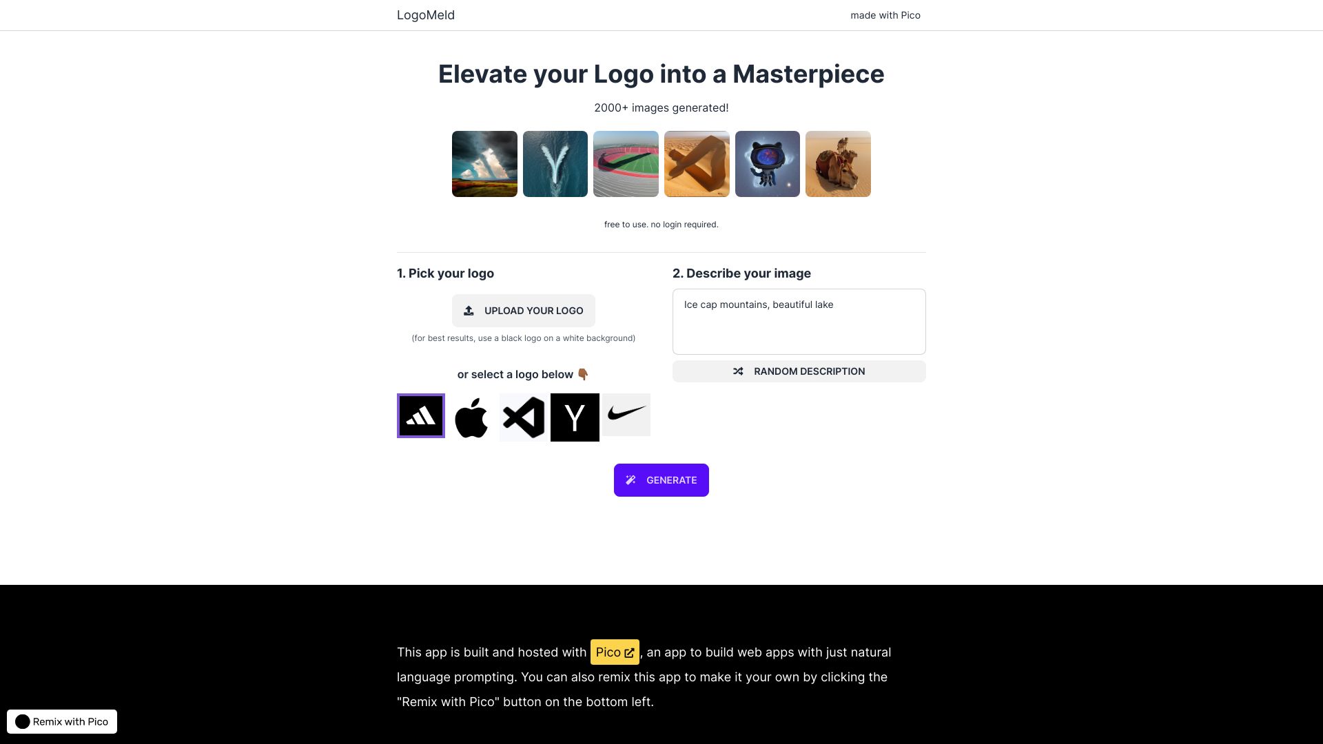 LogoMeld screenshot