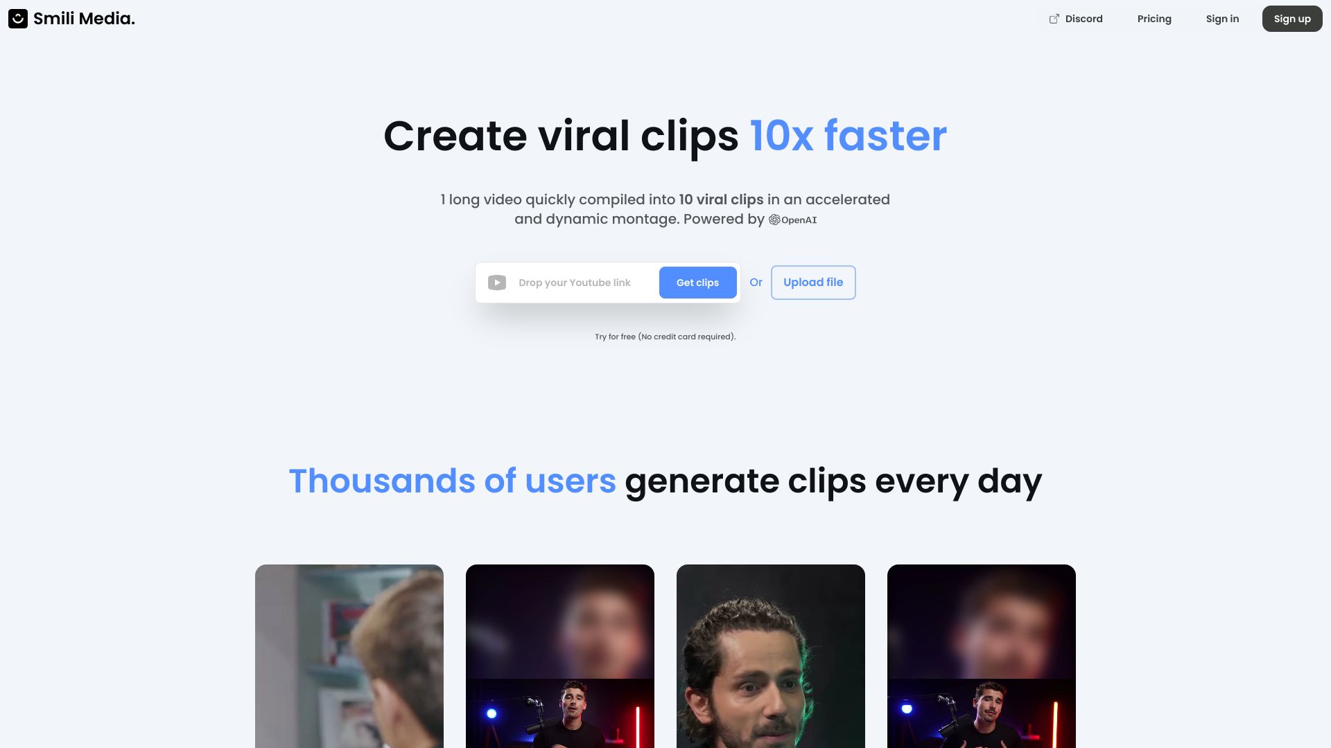 SmiliMedia screenshot