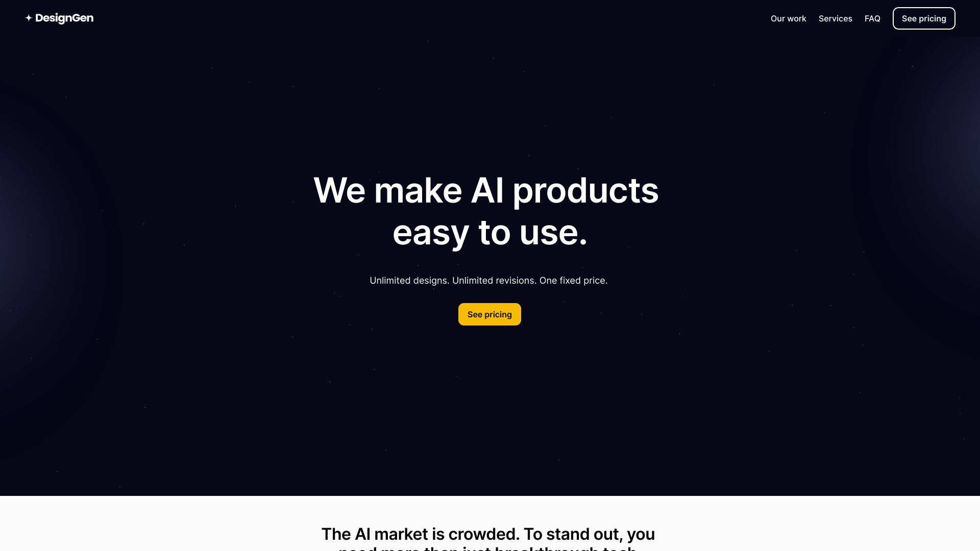 DesignGen screenshot