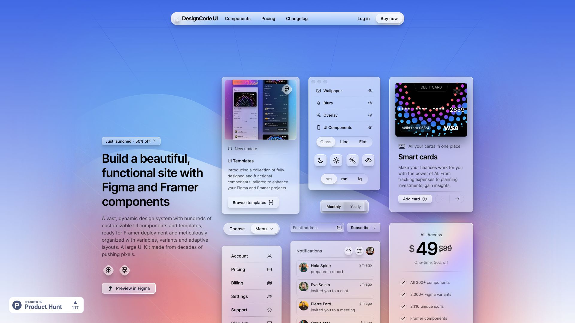 DesignCode UI screenshot