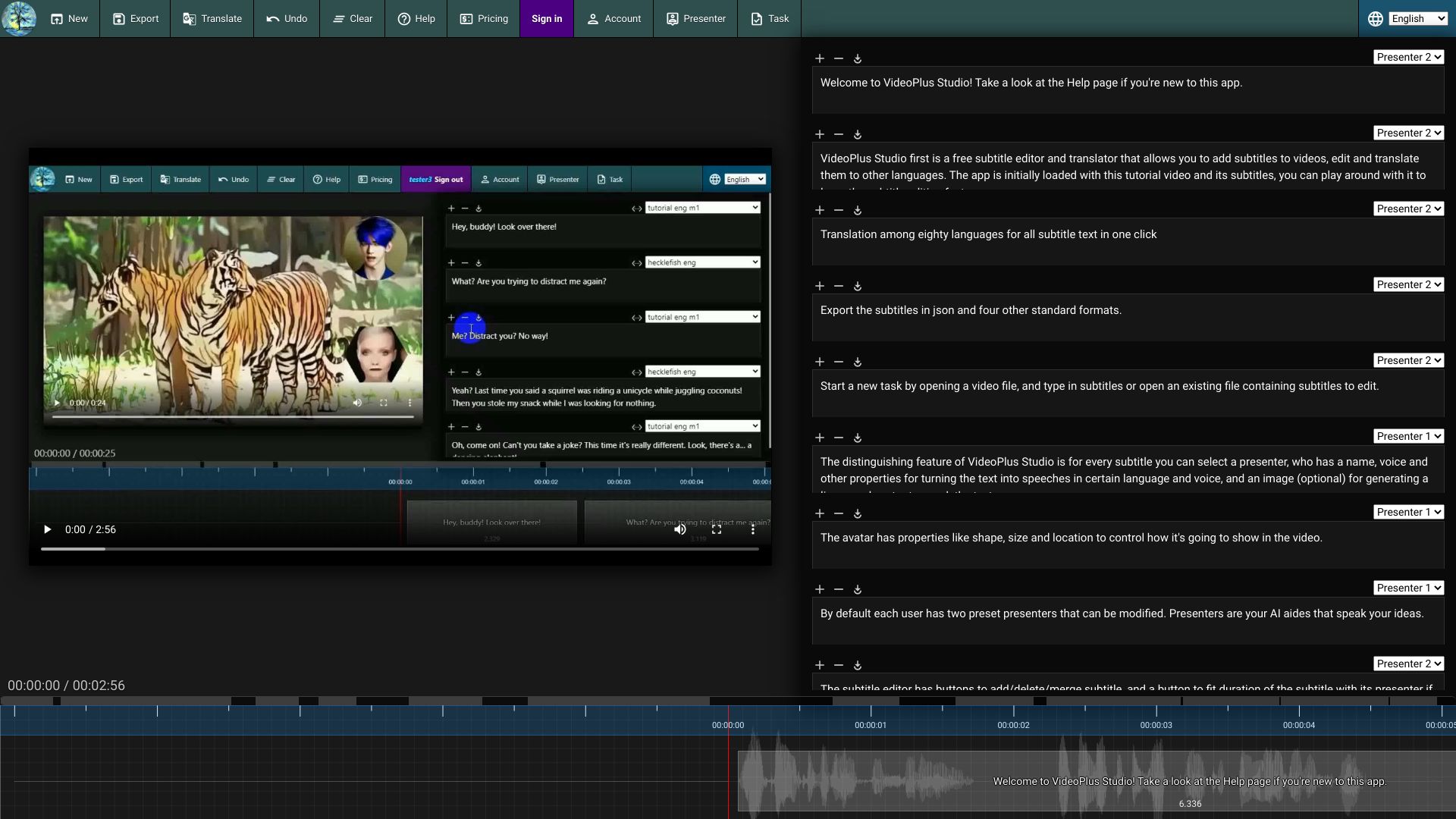VideoPlus Studio screenshot