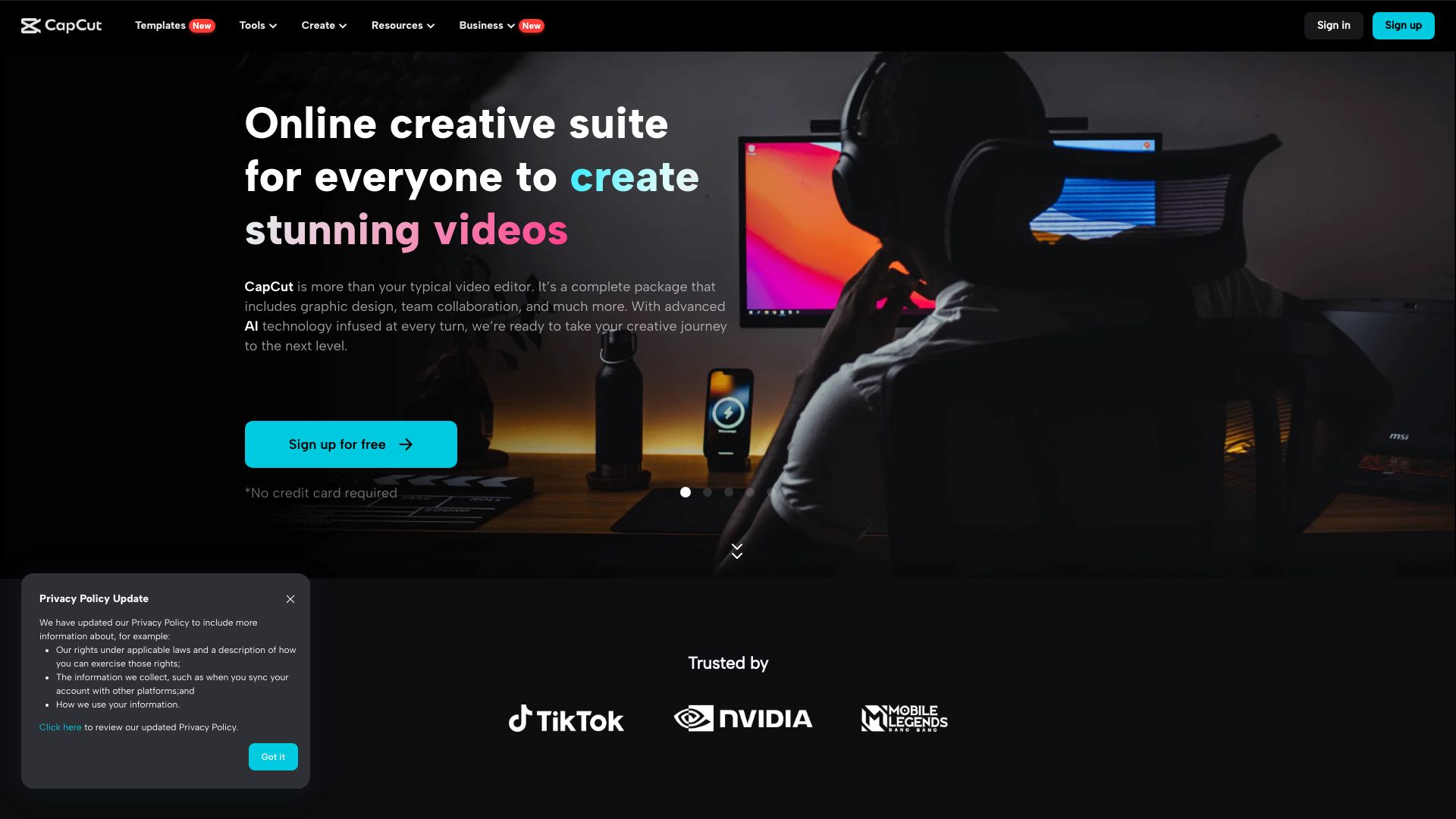 CapCut screenshot
