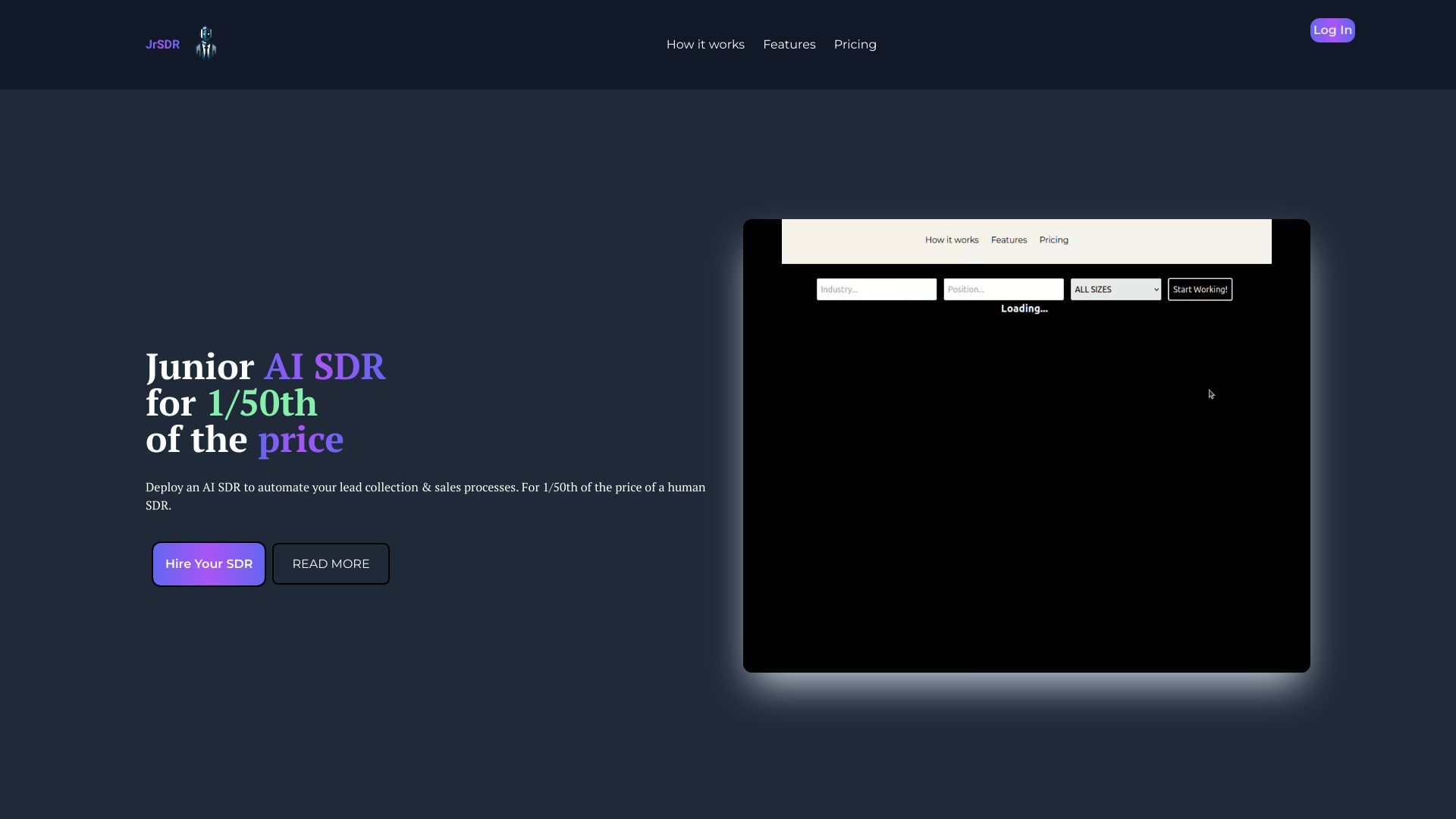 JrSDR screenshot