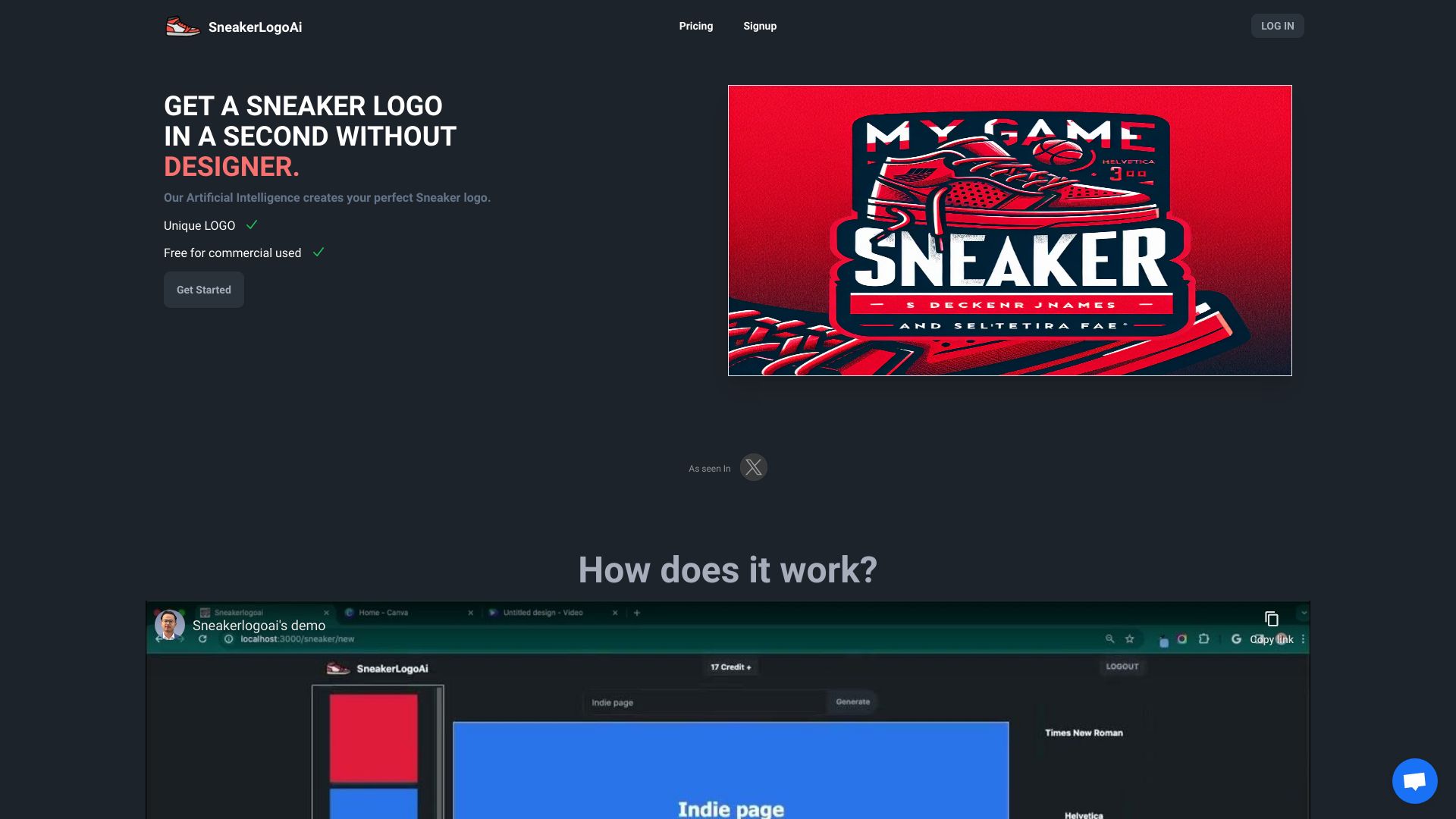 SneakerLogoAi screenshot