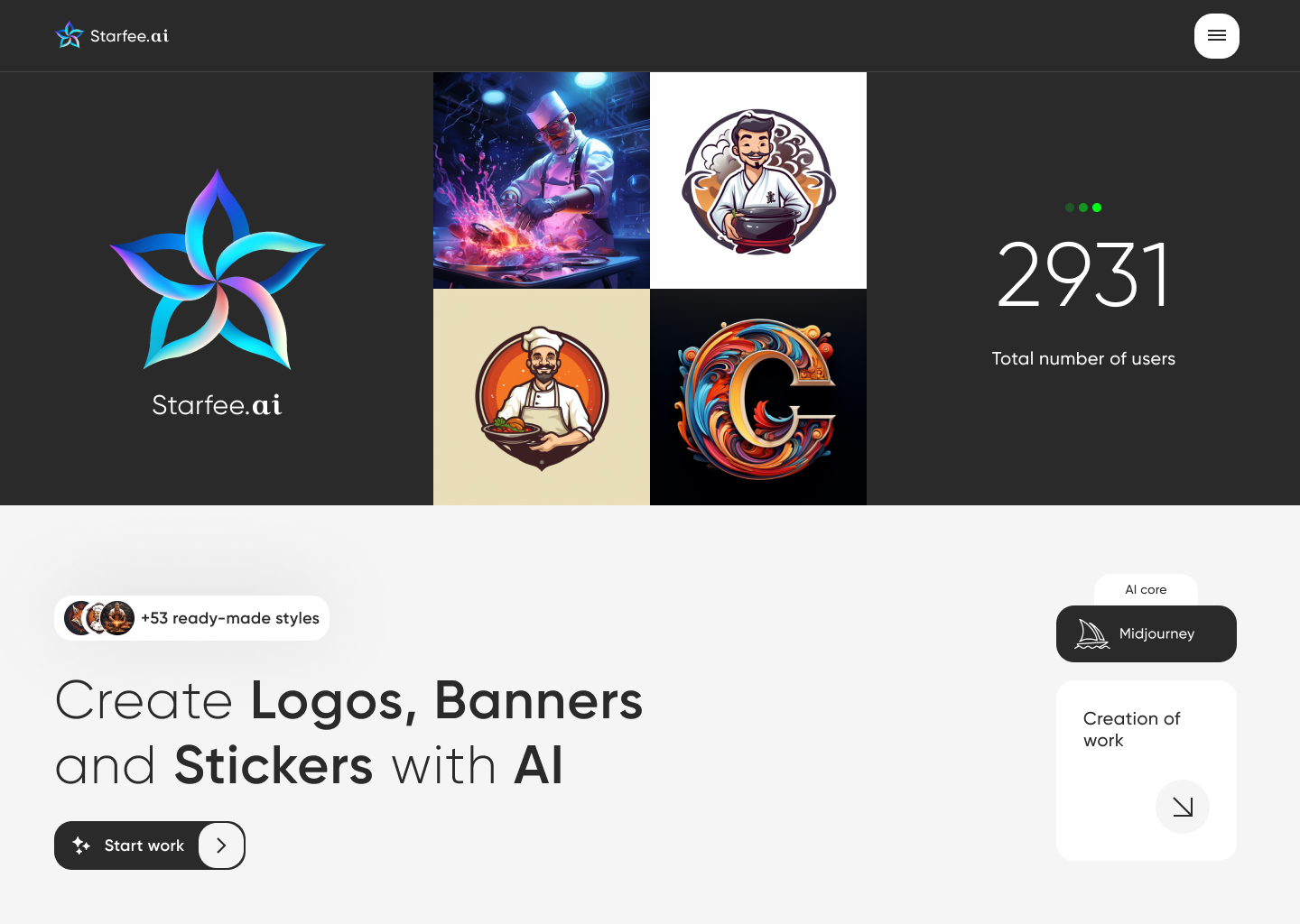 Starfee.ai screenshot
