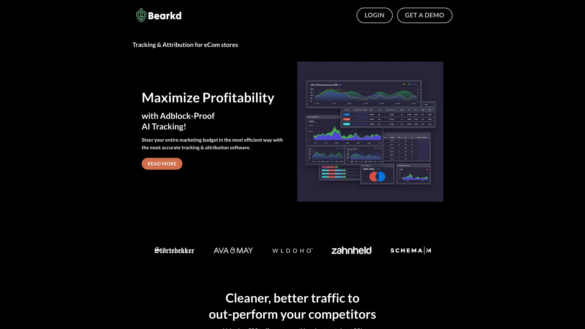 Bearkd Clicktracker screenshot