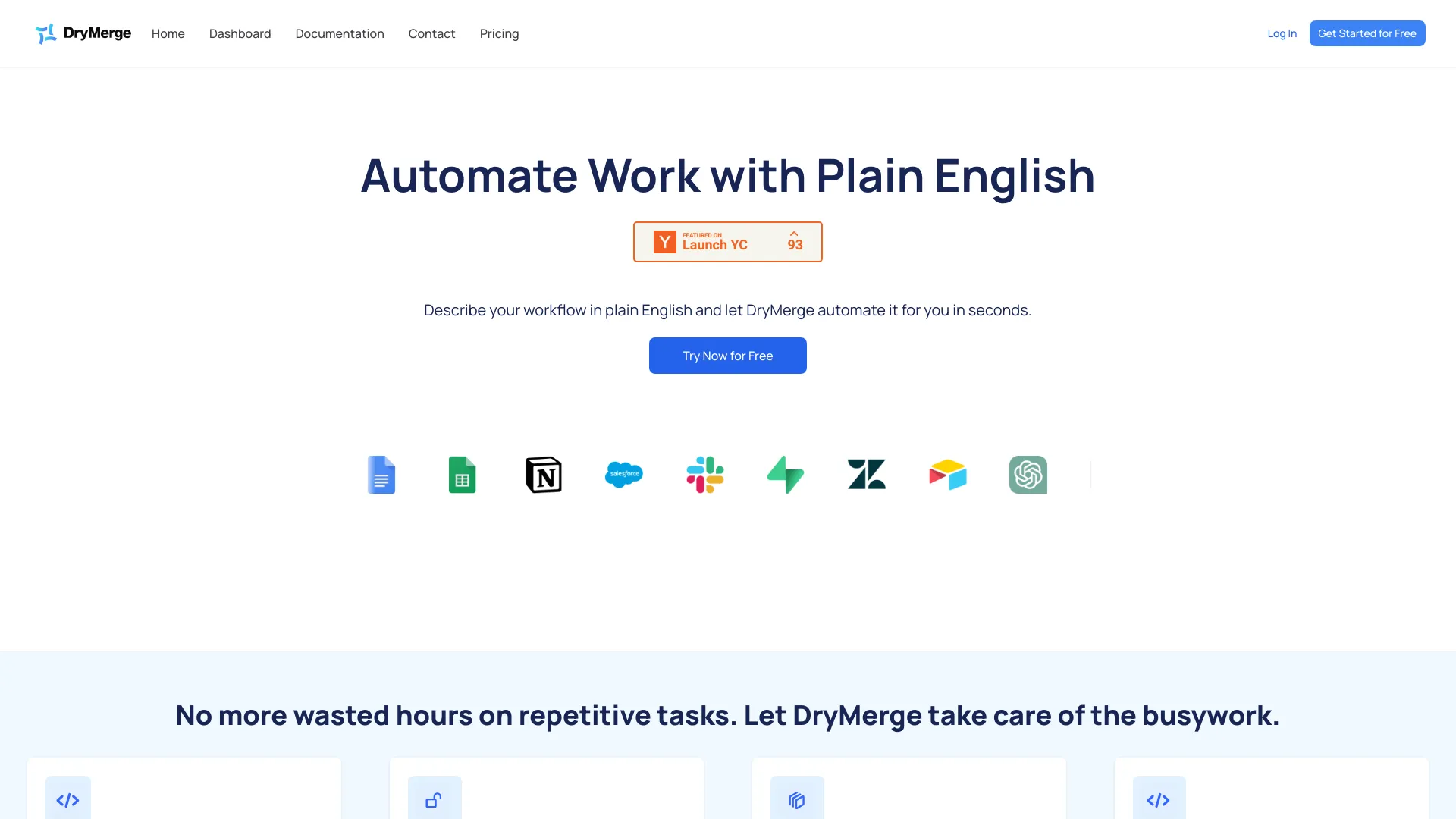 DryMerge screenshot