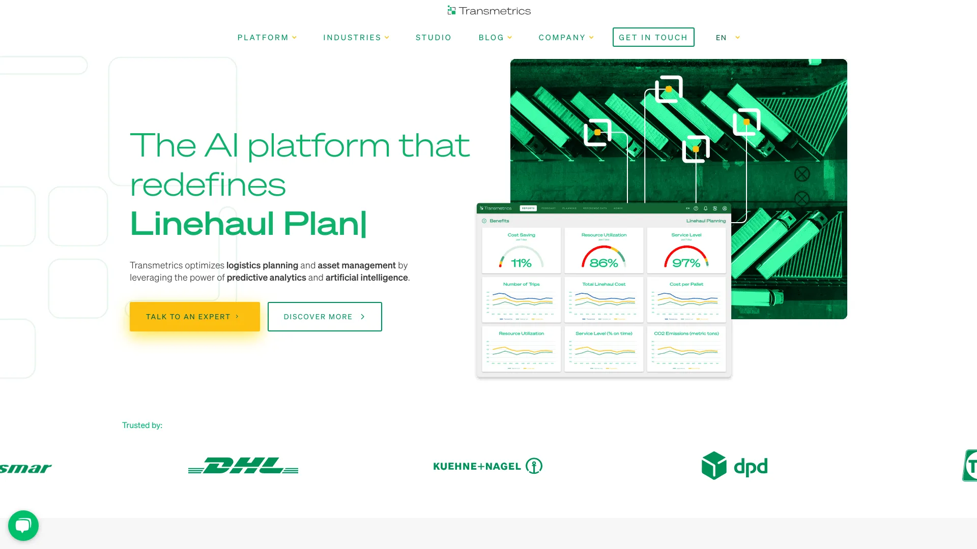 Transmetrics screenshot