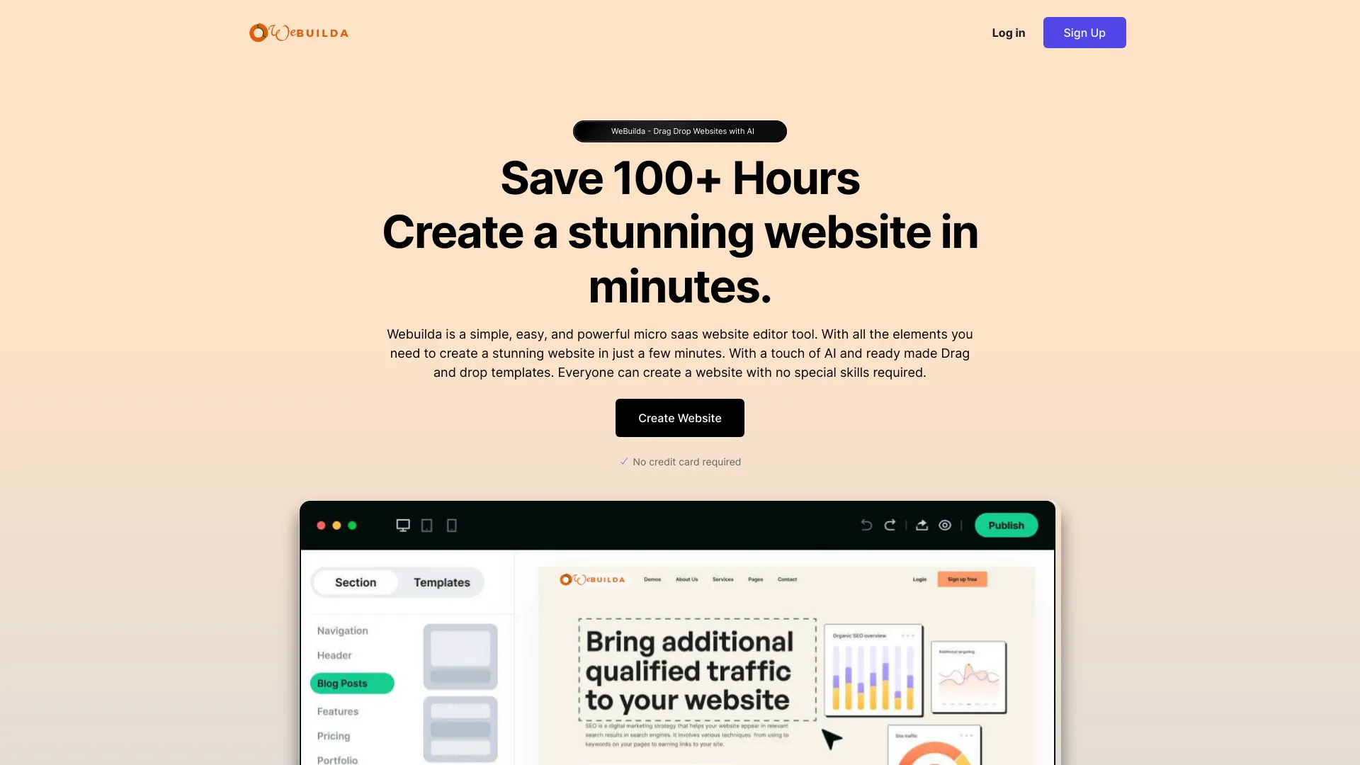 WeBuilda screenshot