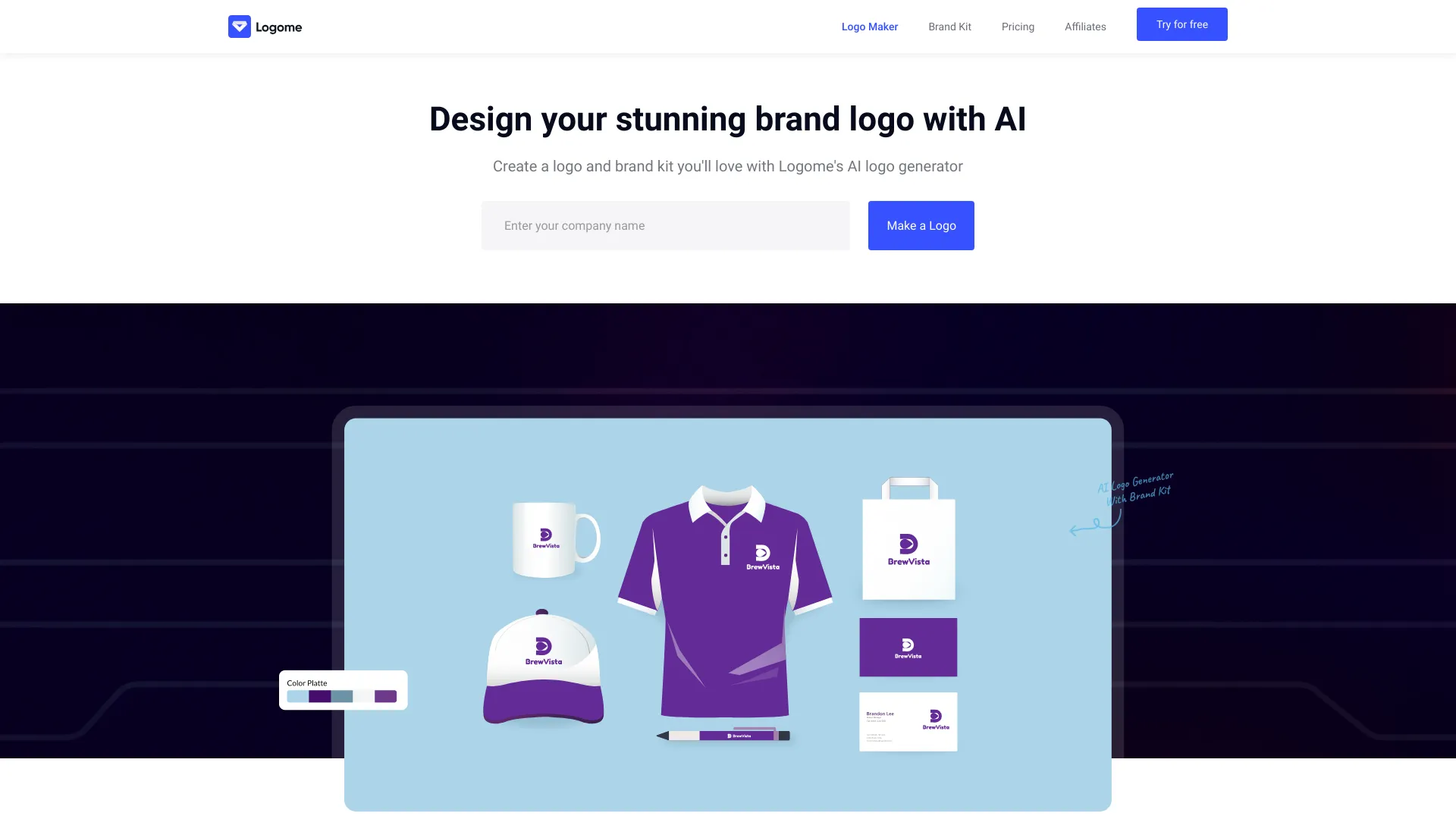 Logome screenshot