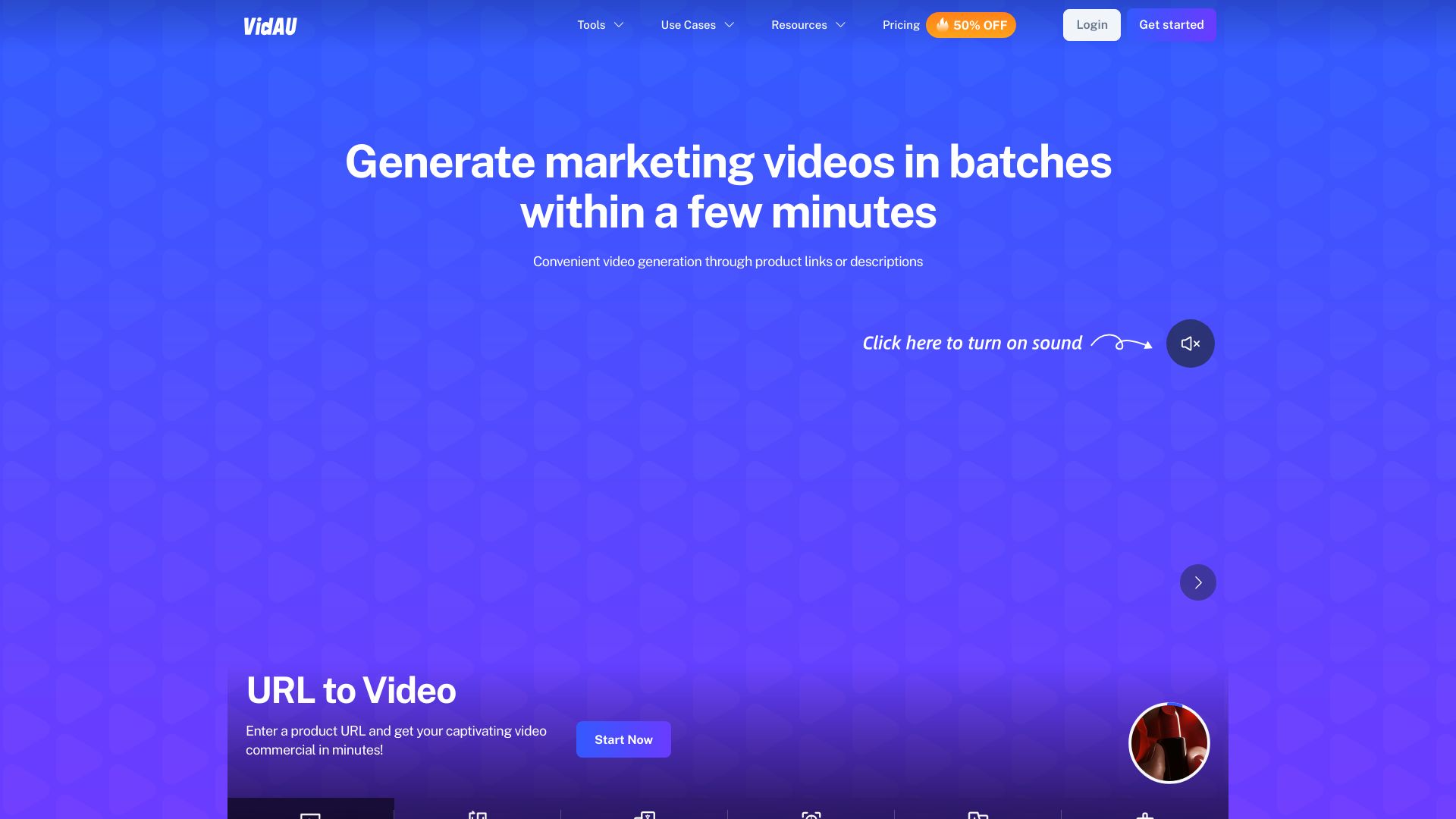 VidAU AI screenshot