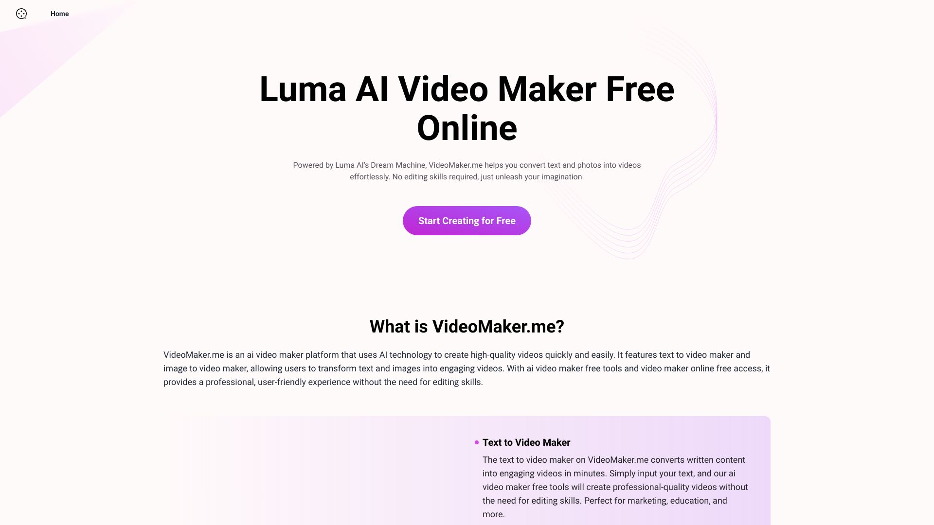 VideoMaker.me screenshot