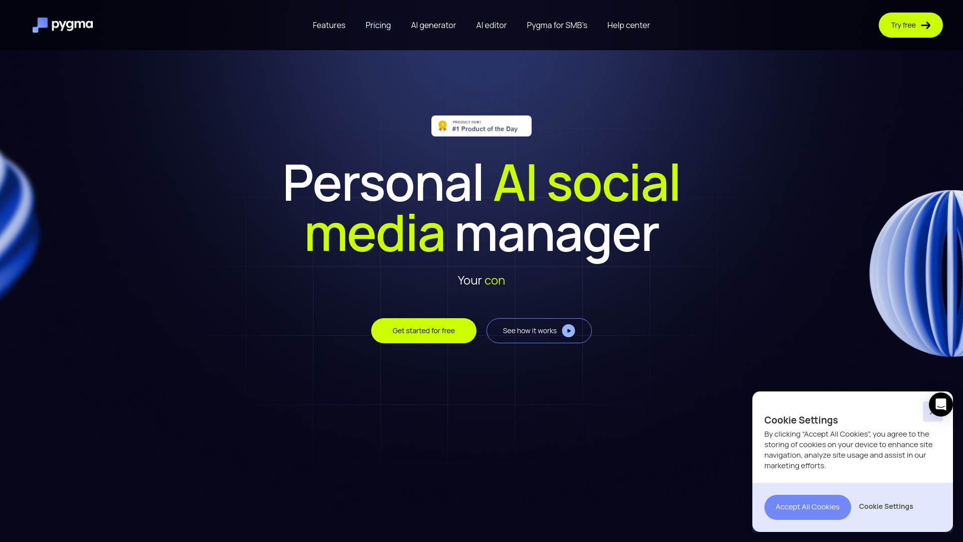 Pygma screenshot