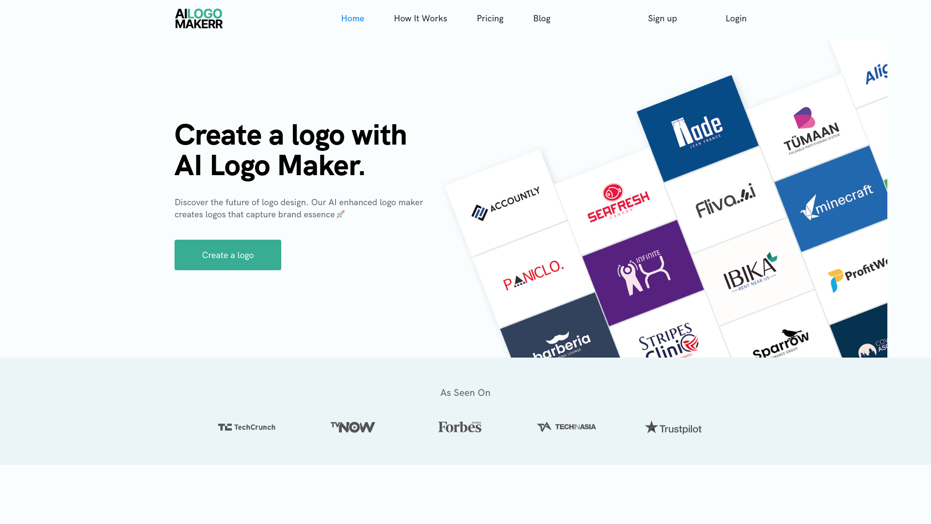 Ailogomakerr.com screenshot