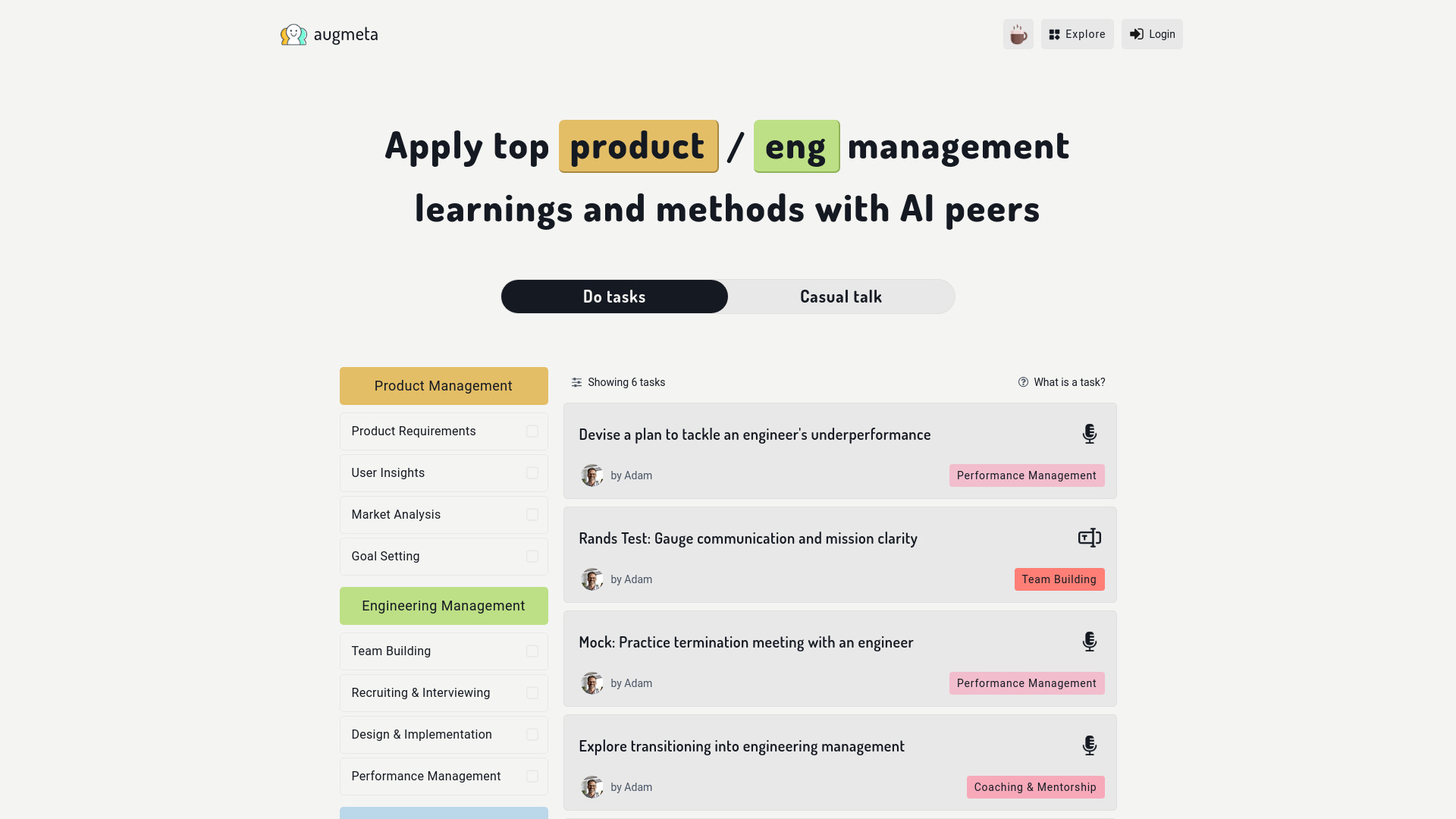 Augmeta screenshot