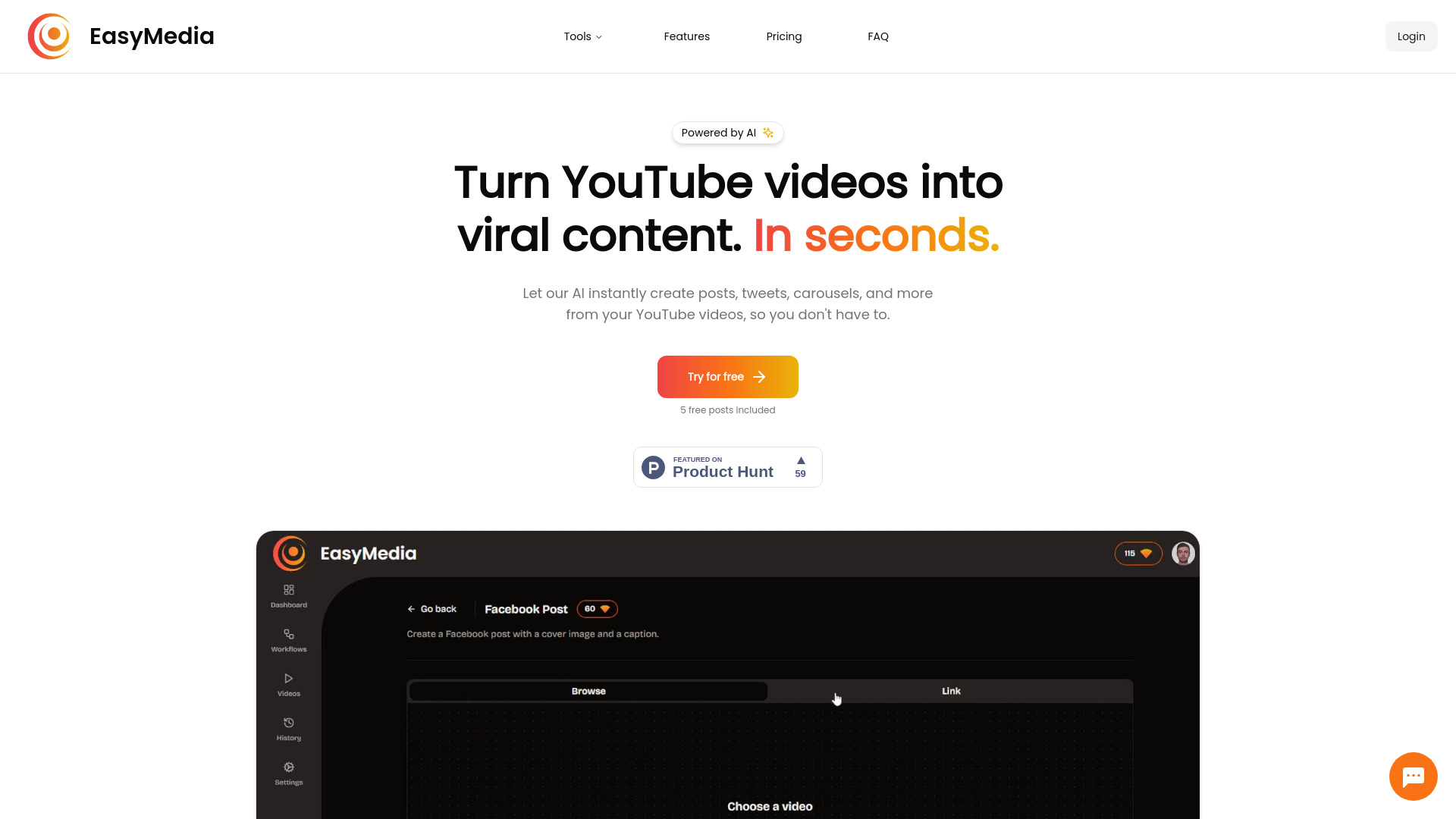 EasyMedia screenshot