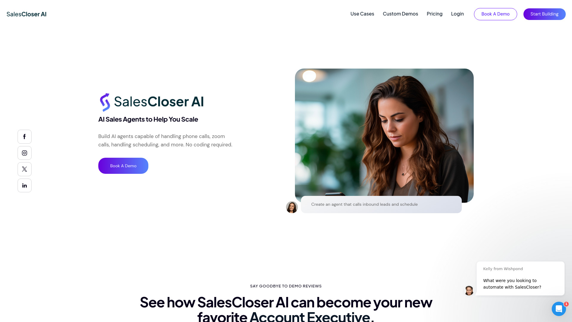 SalesCloser AI screenshot