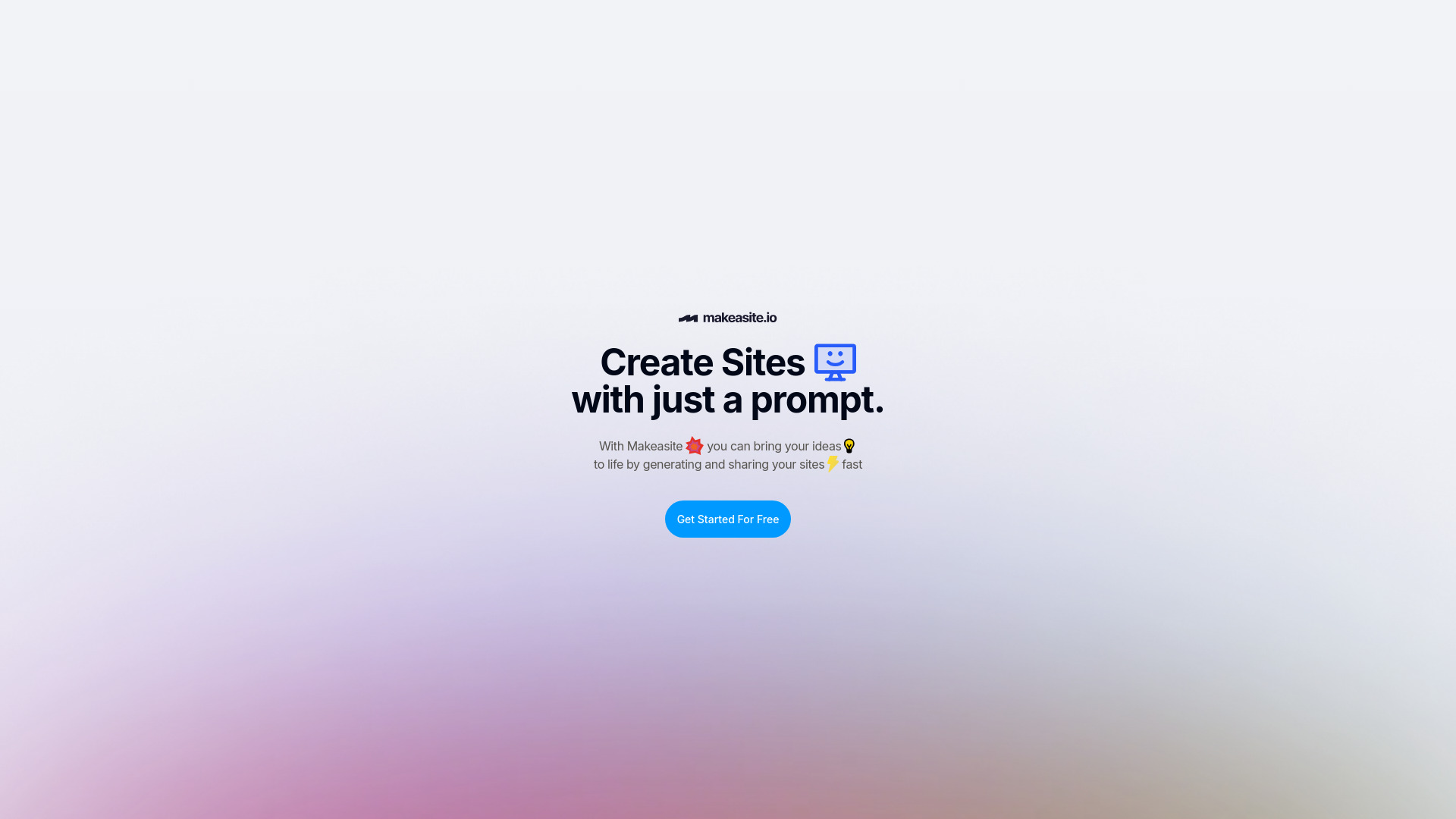 Makeasite screenshot