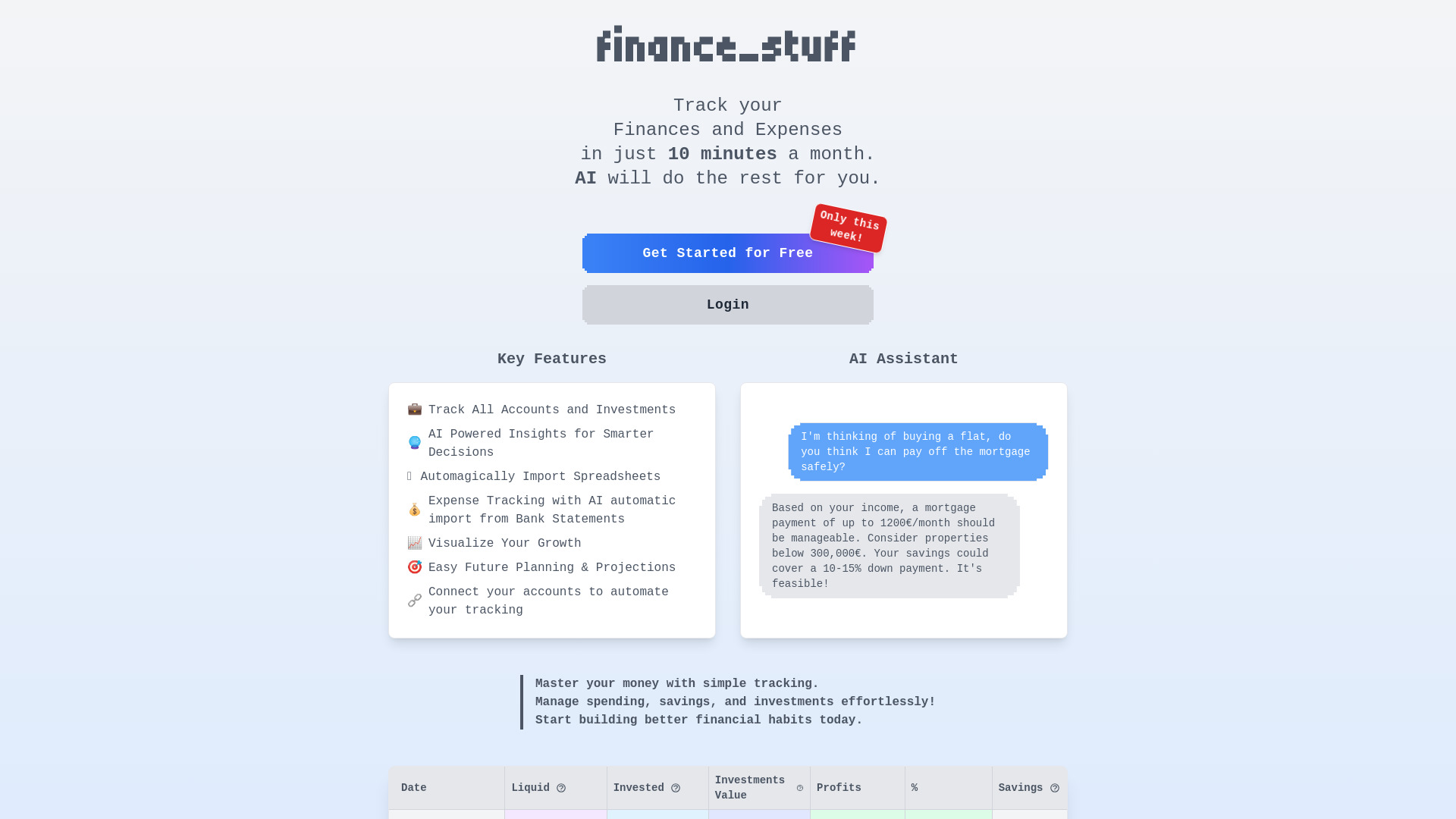 finance_stuff screenshot