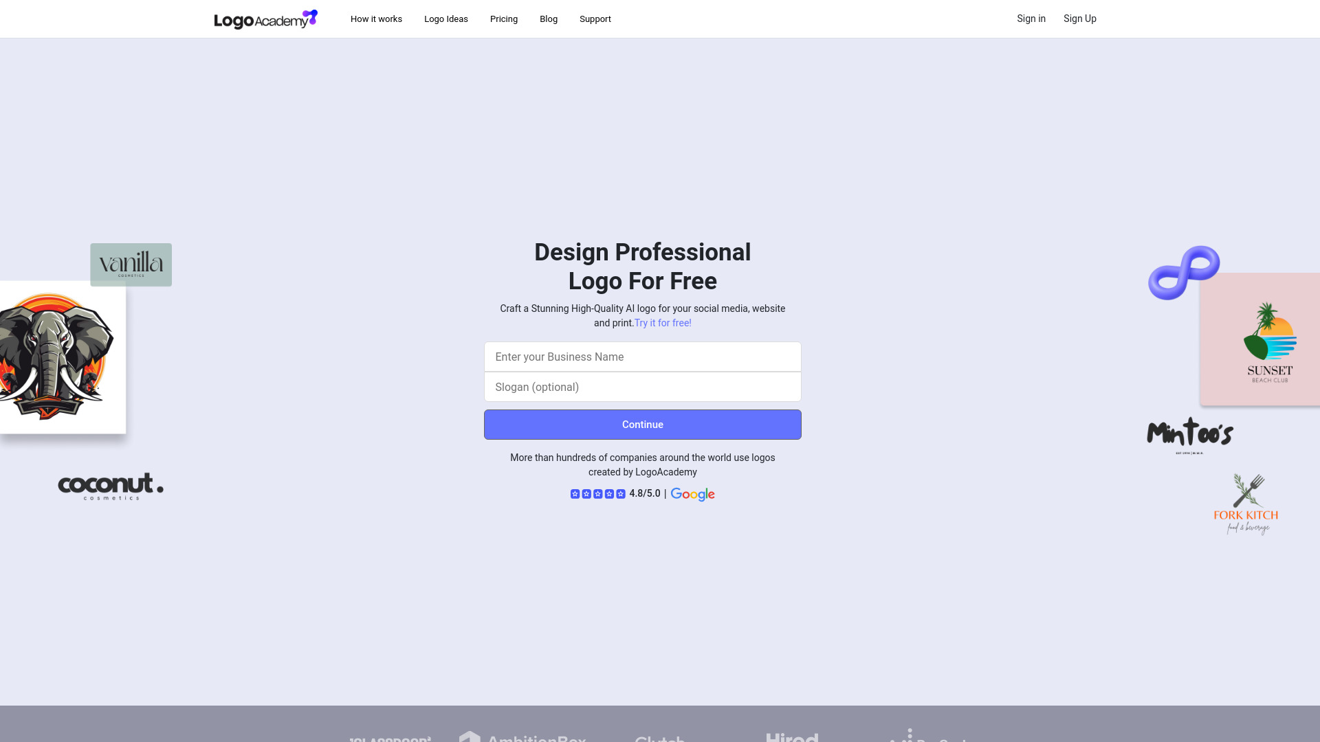 Logo Academy screenshot