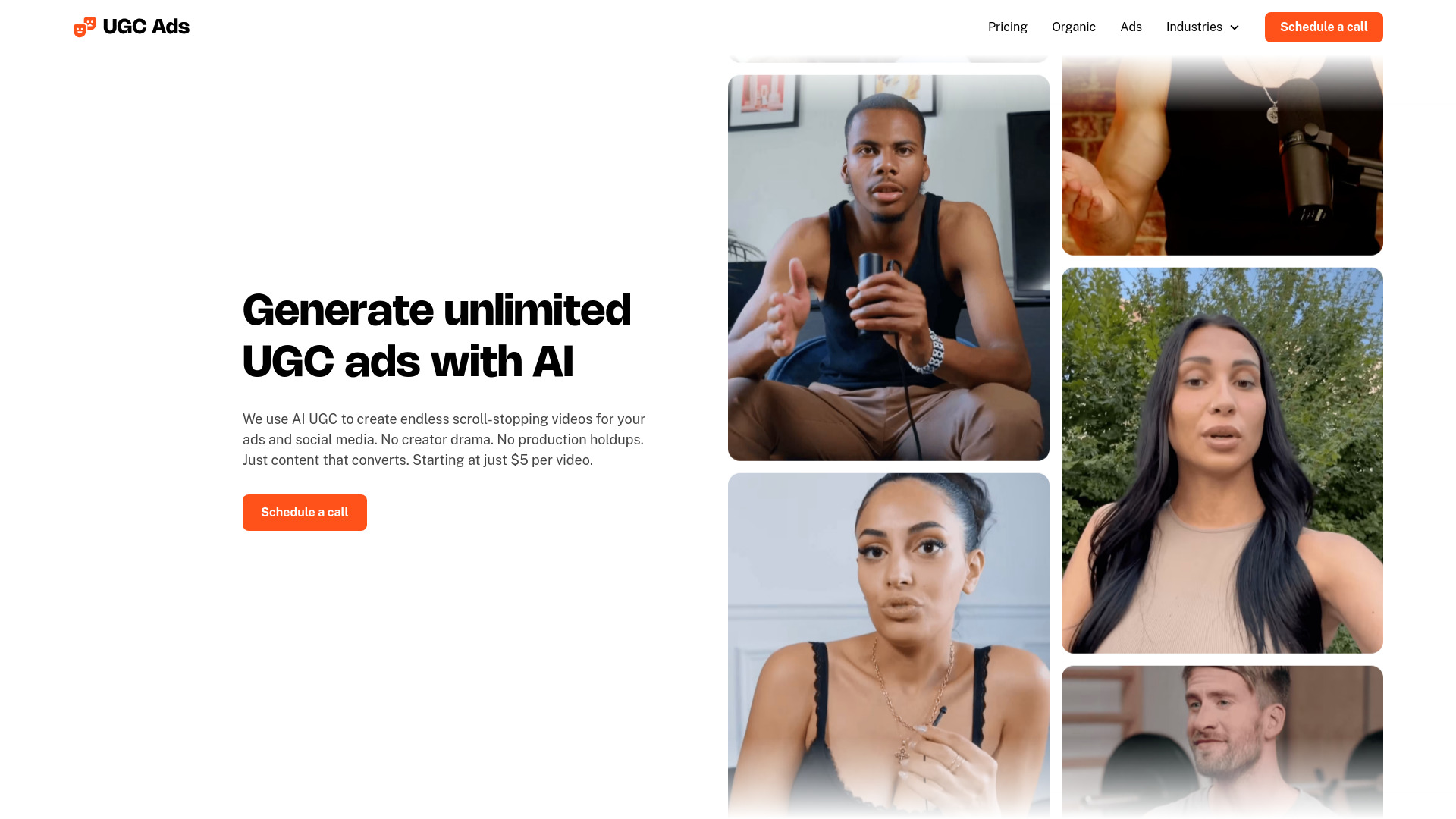 UGC Ads screenshot