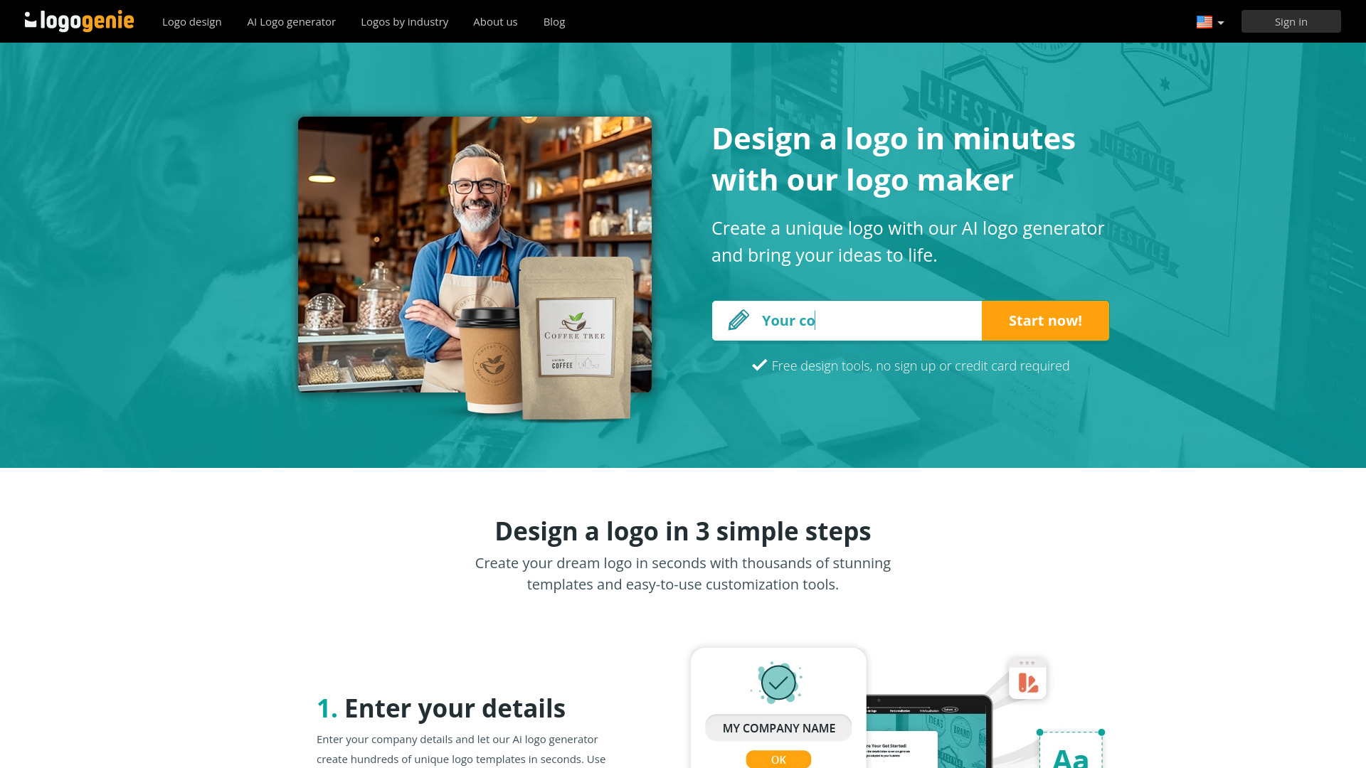Logogenie screenshot