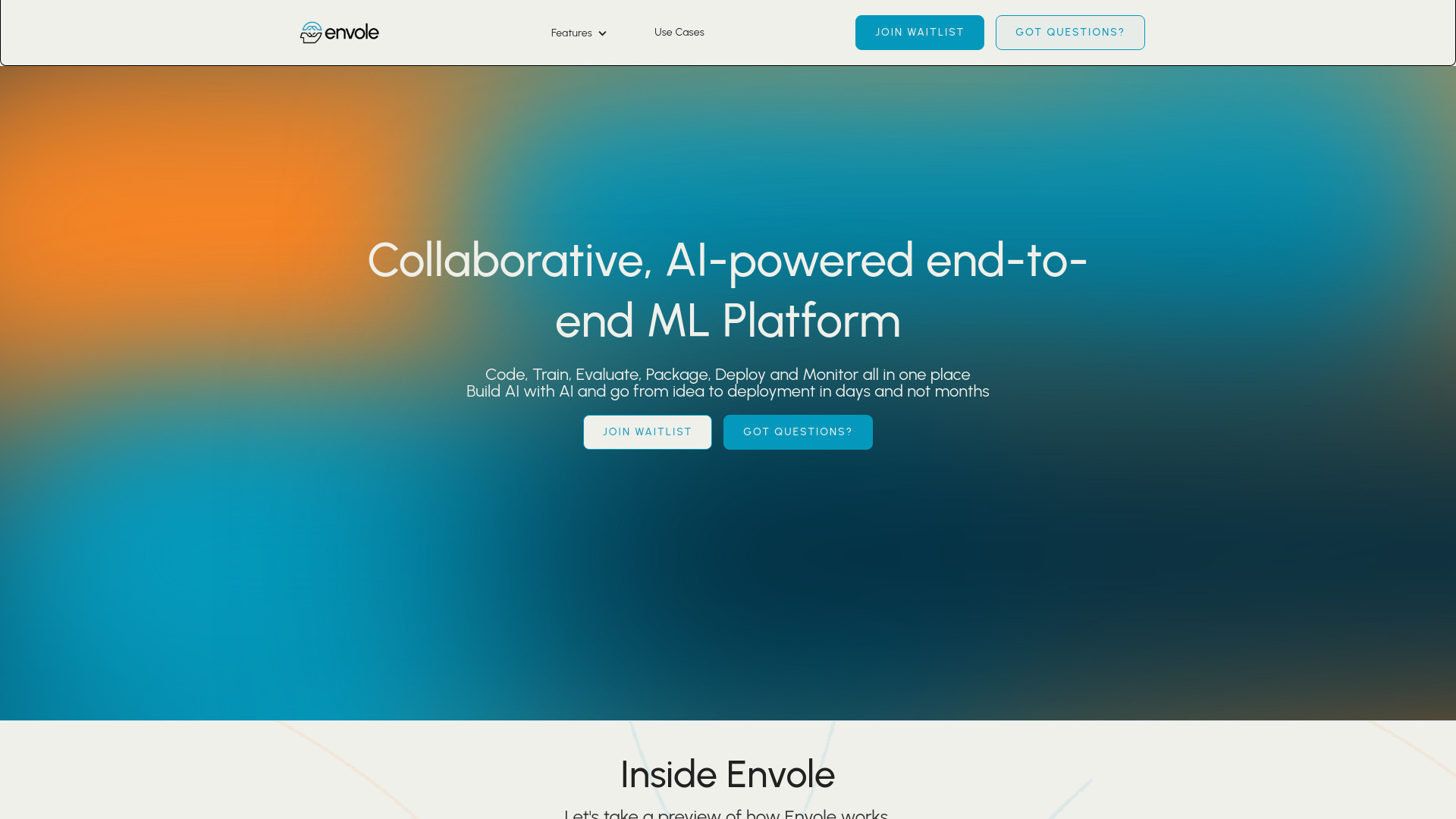 Envole screenshot