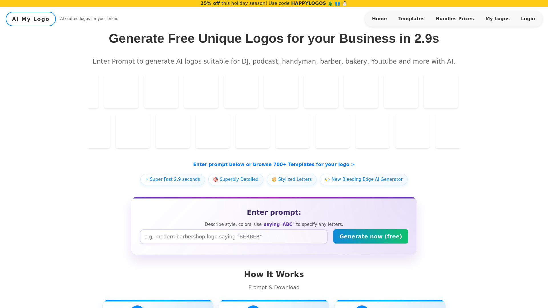 AI My Logo screenshot