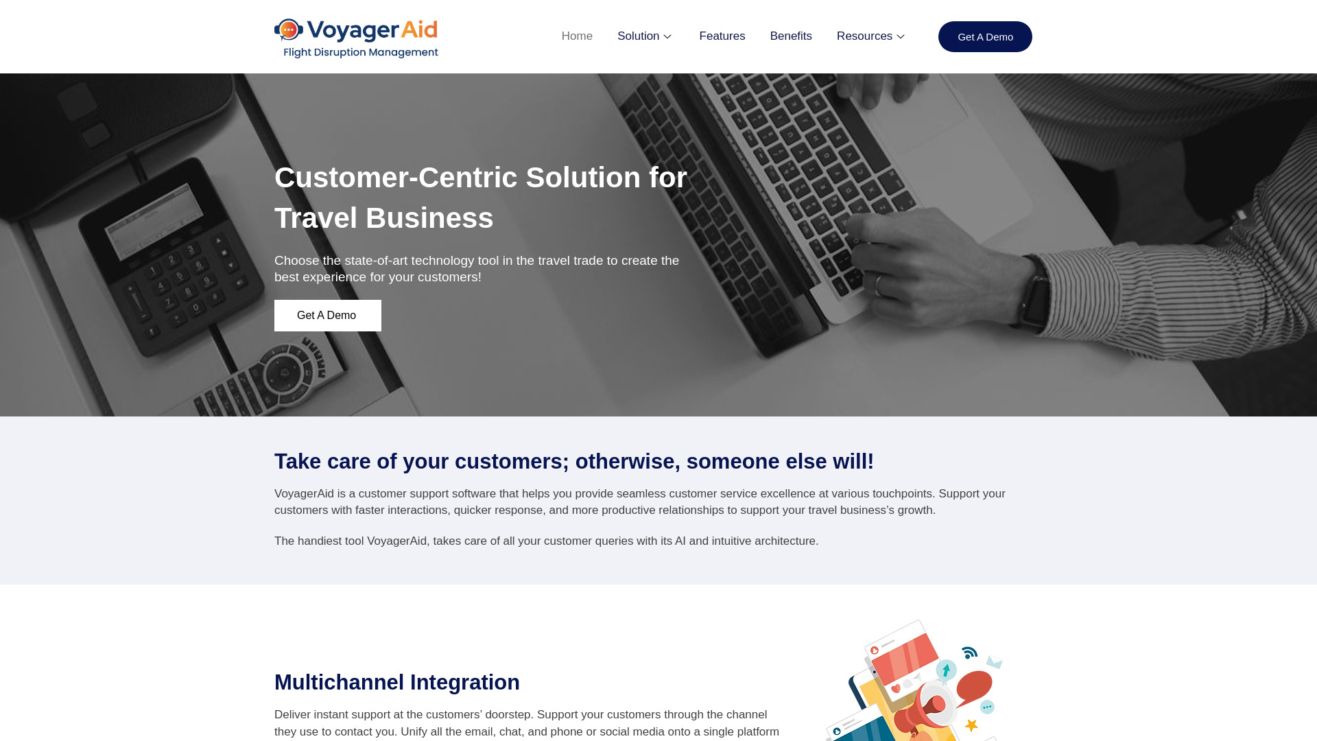 VoyagerAid screenshot