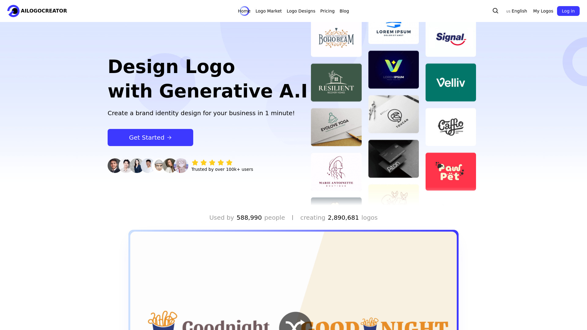 AILogoCreator screenshot