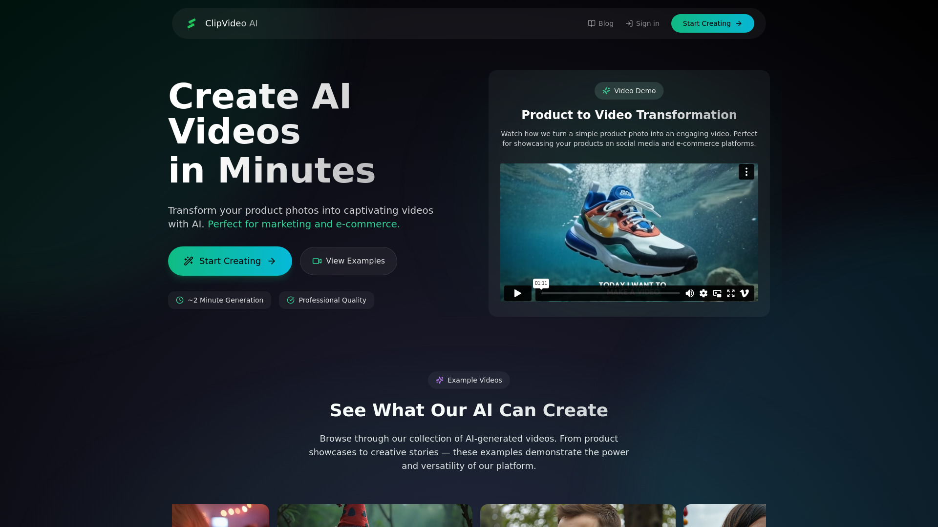ClipVideo AI screenshot