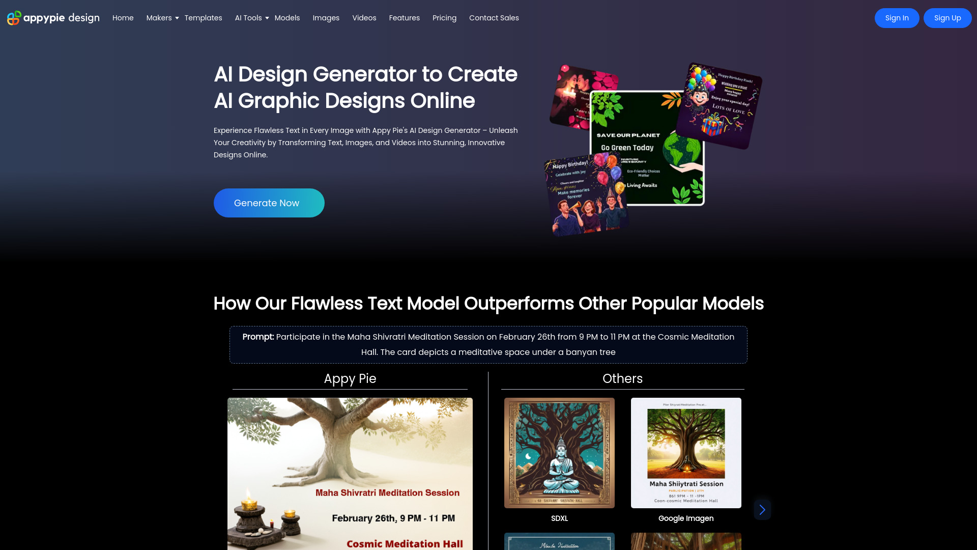 Appy Pie Design screenshot