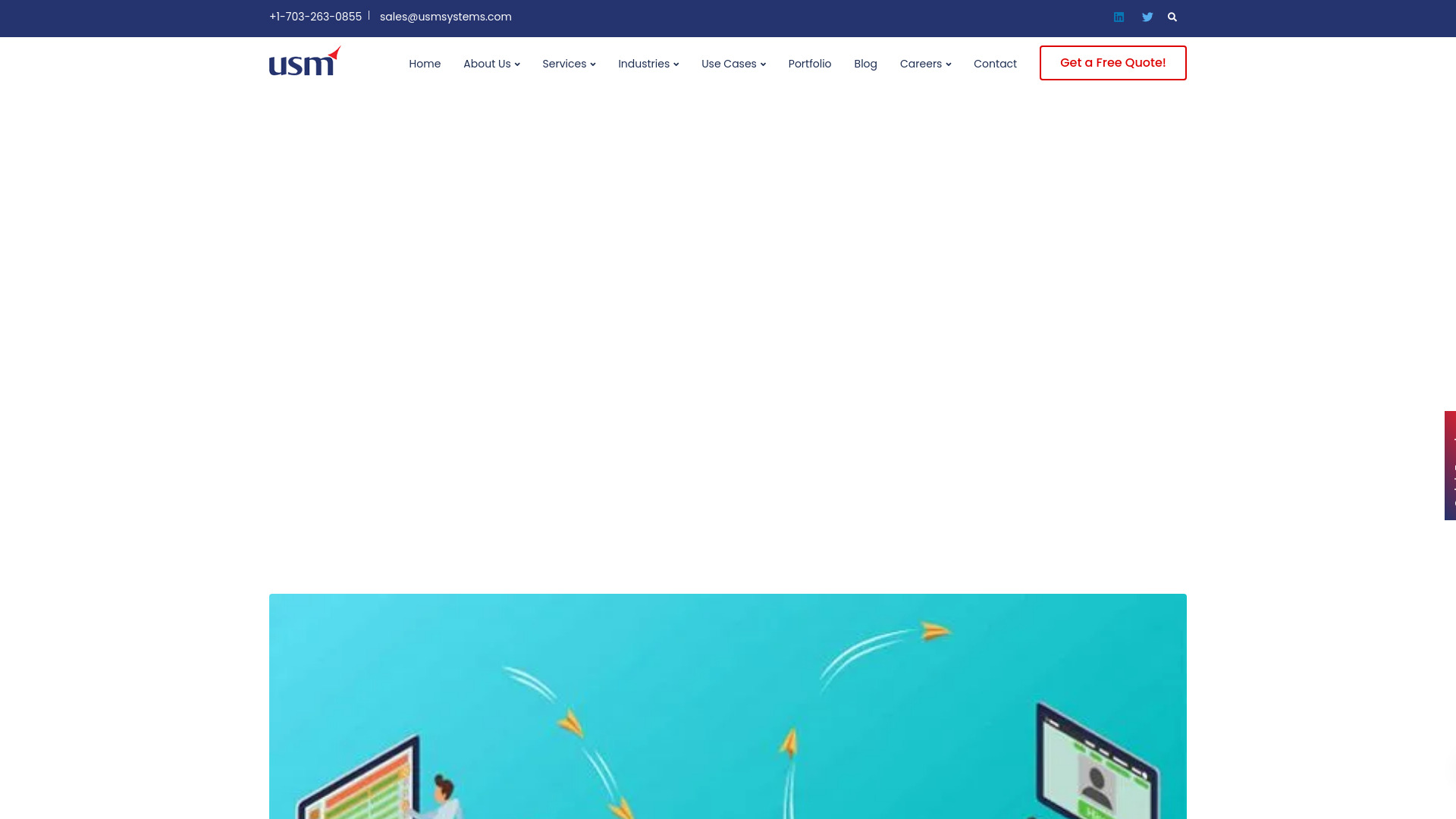 USM Business Systems screenshot