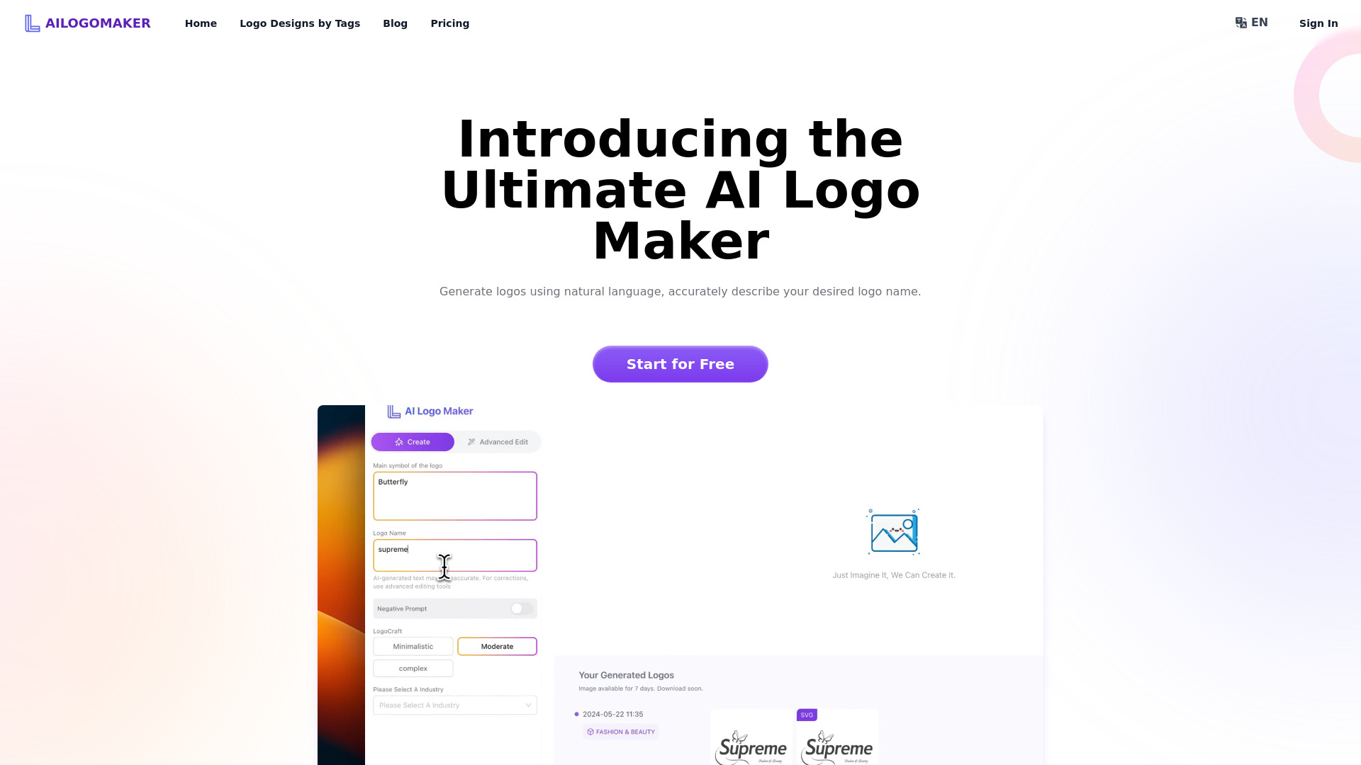 AI Logo Maker screenshot