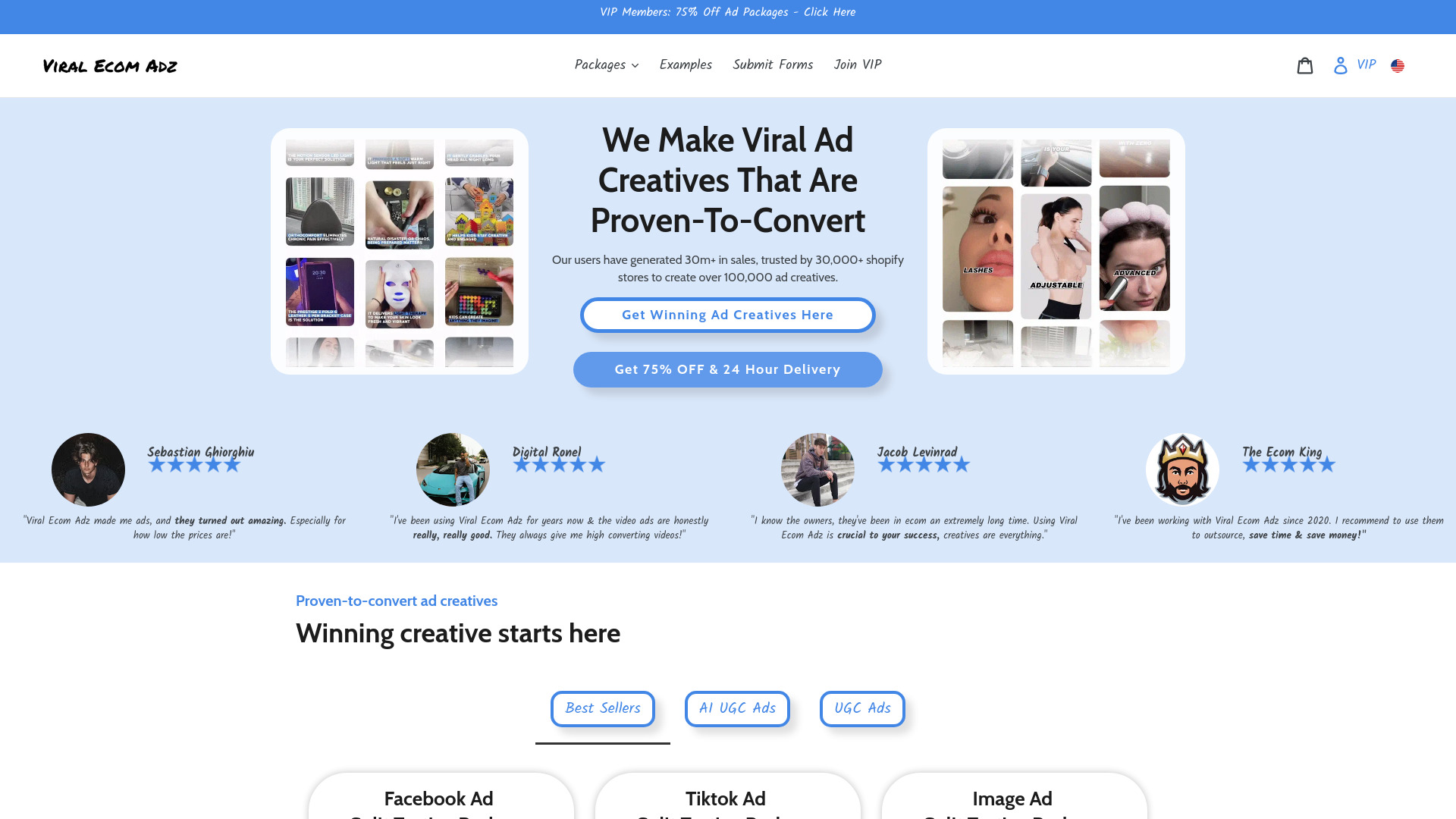 Viral Ecom Adz screenshot