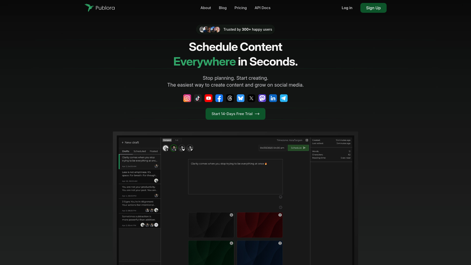 Publora screenshot