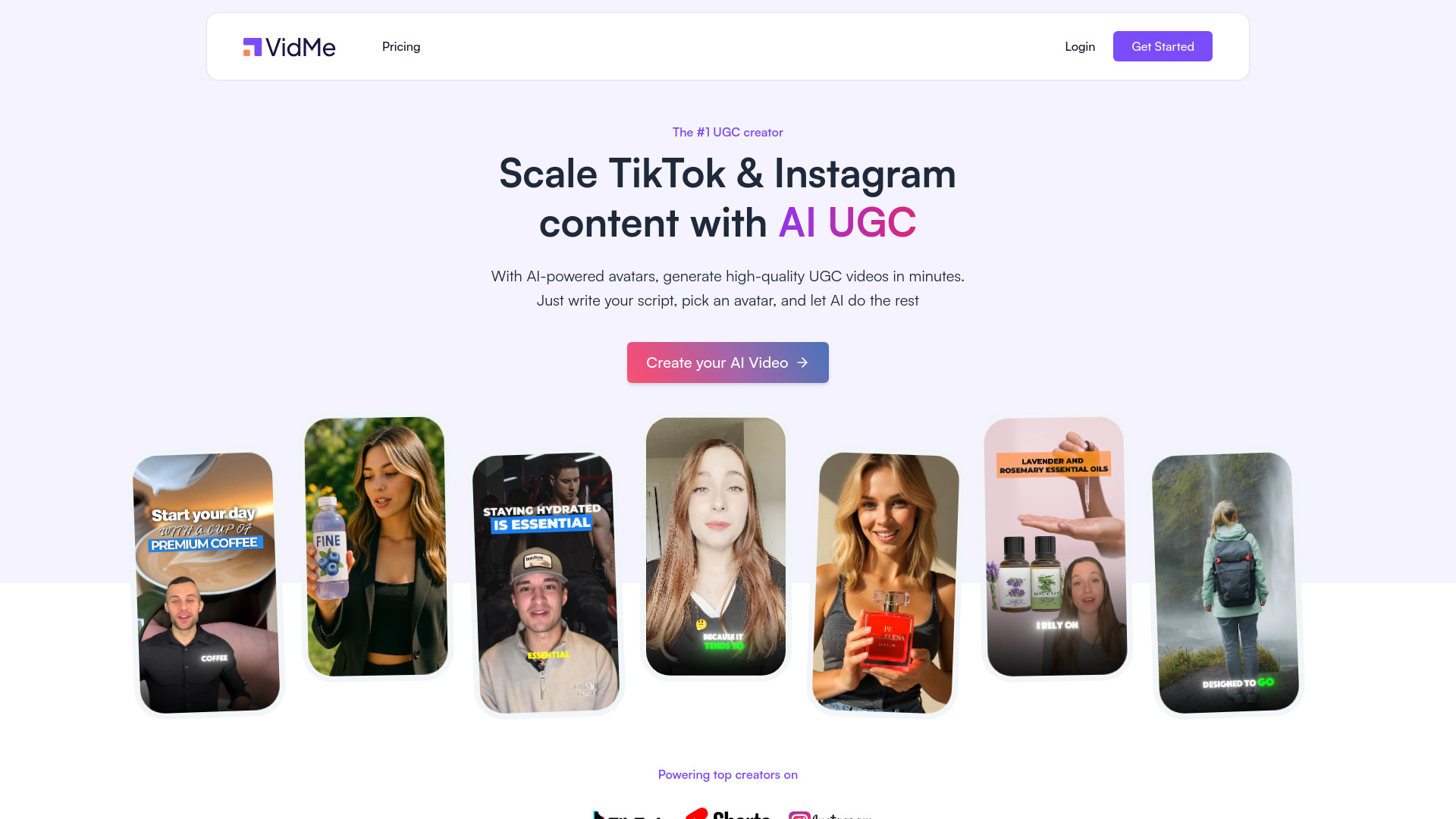 Vidme screenshot