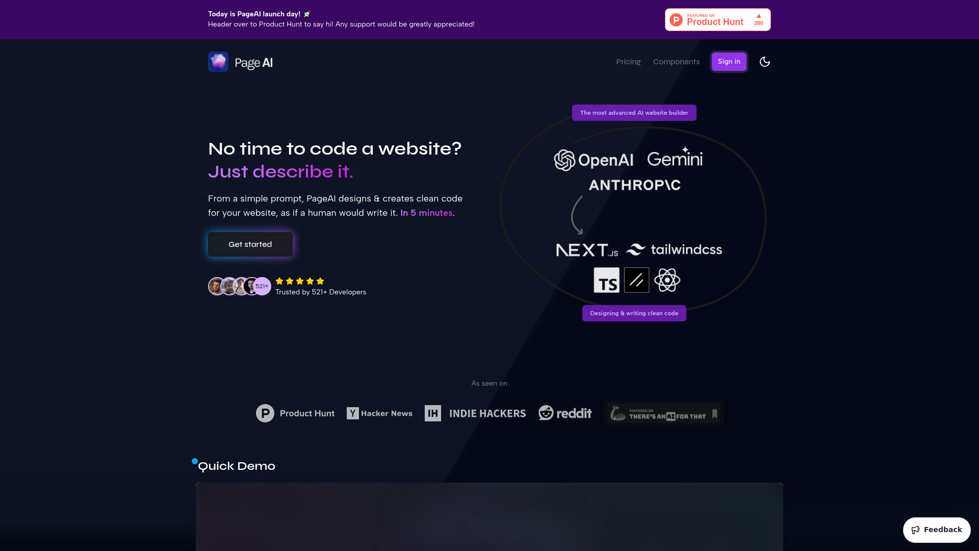 PageAI screenshot