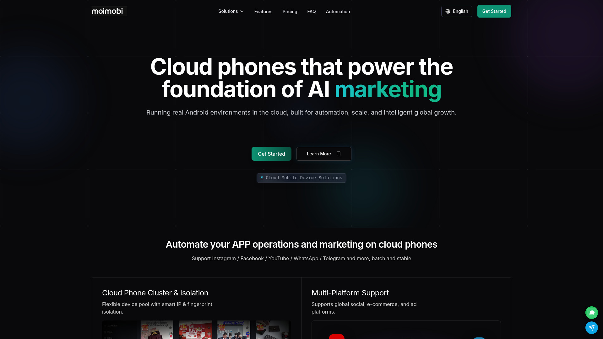Moimobi screenshot